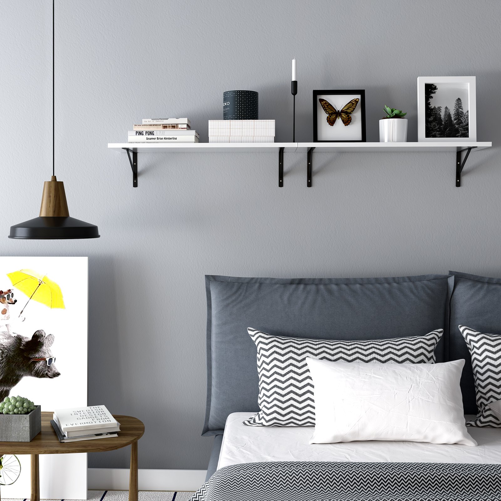 songmics-lws02wb-schweberegal-2er-set-wandregal-60x21cm-wei image 2