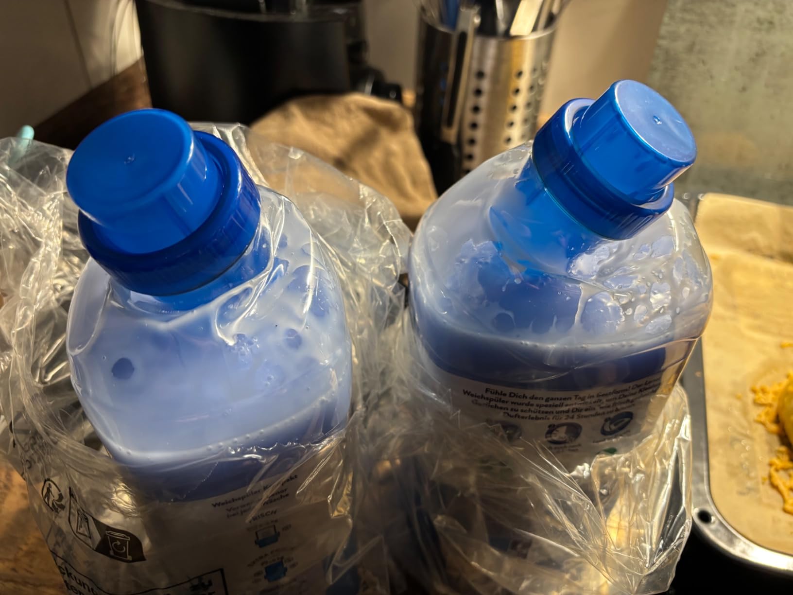 Duft ok, Flasche undicht