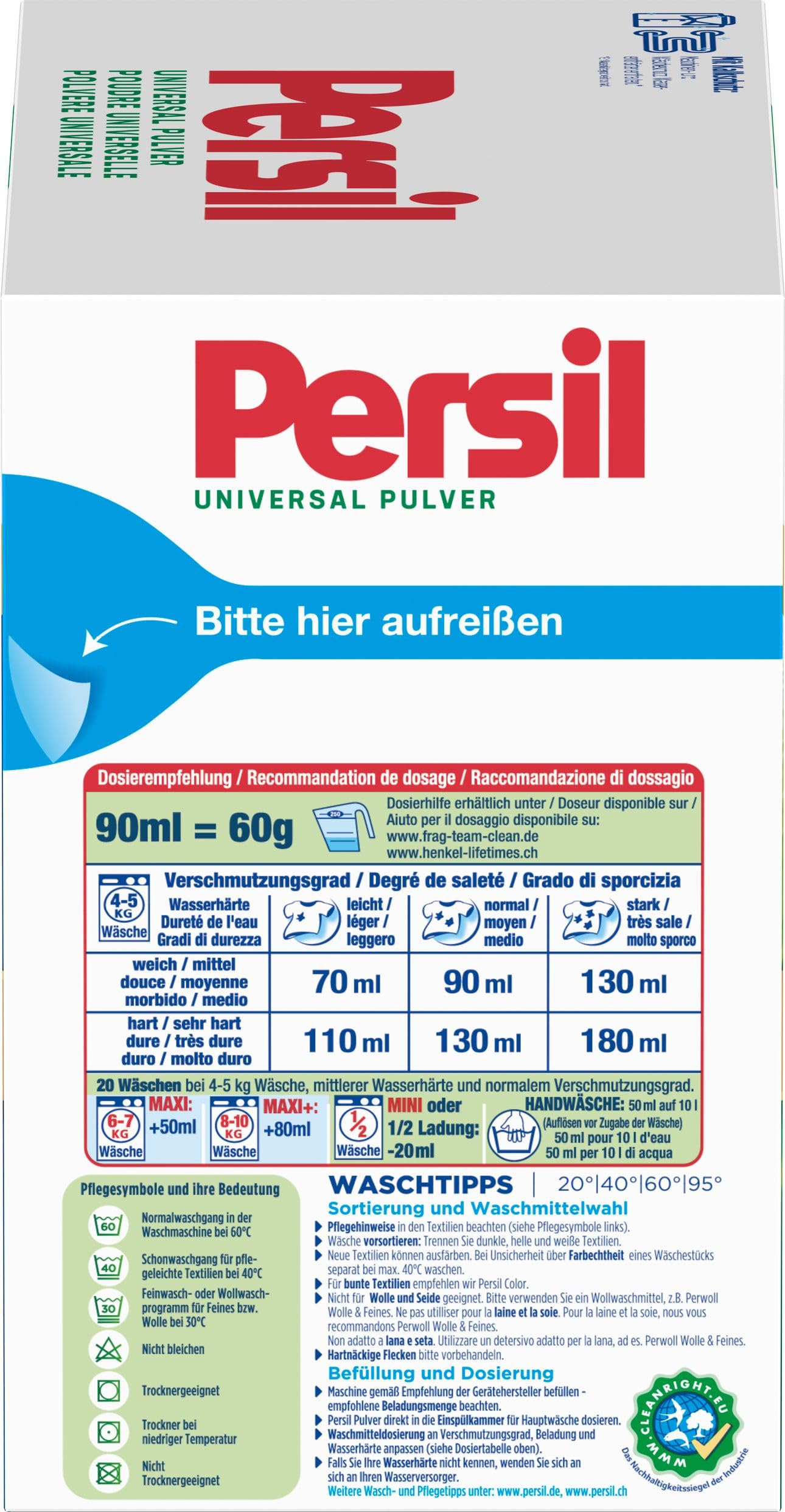 persil-universal-pulver-20-wl-1-26-kg-vollwaschmittel image 2