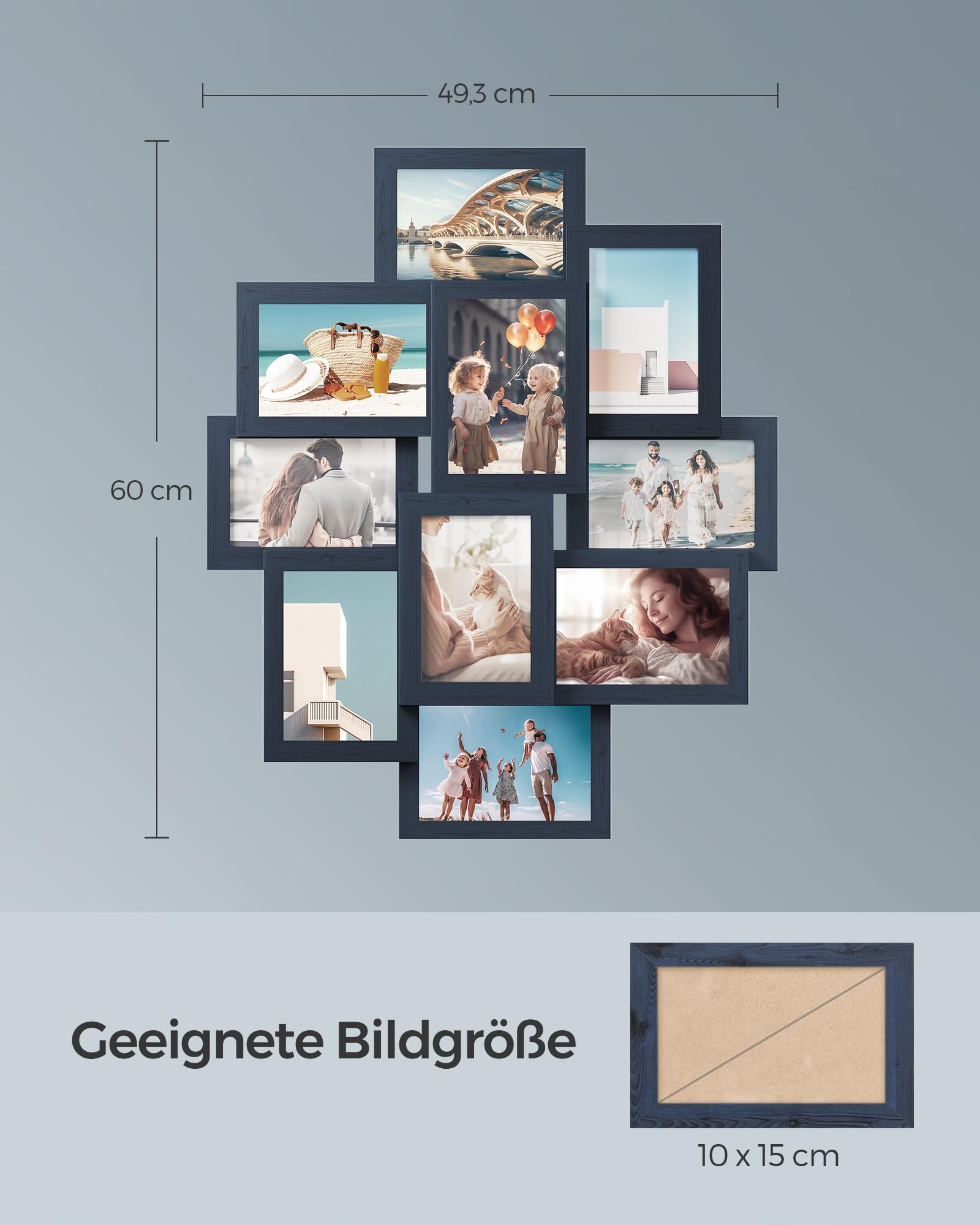 songmics-bilderrahmen-collage-10er-f-r-10-x-15-cm-marineblau image 5
