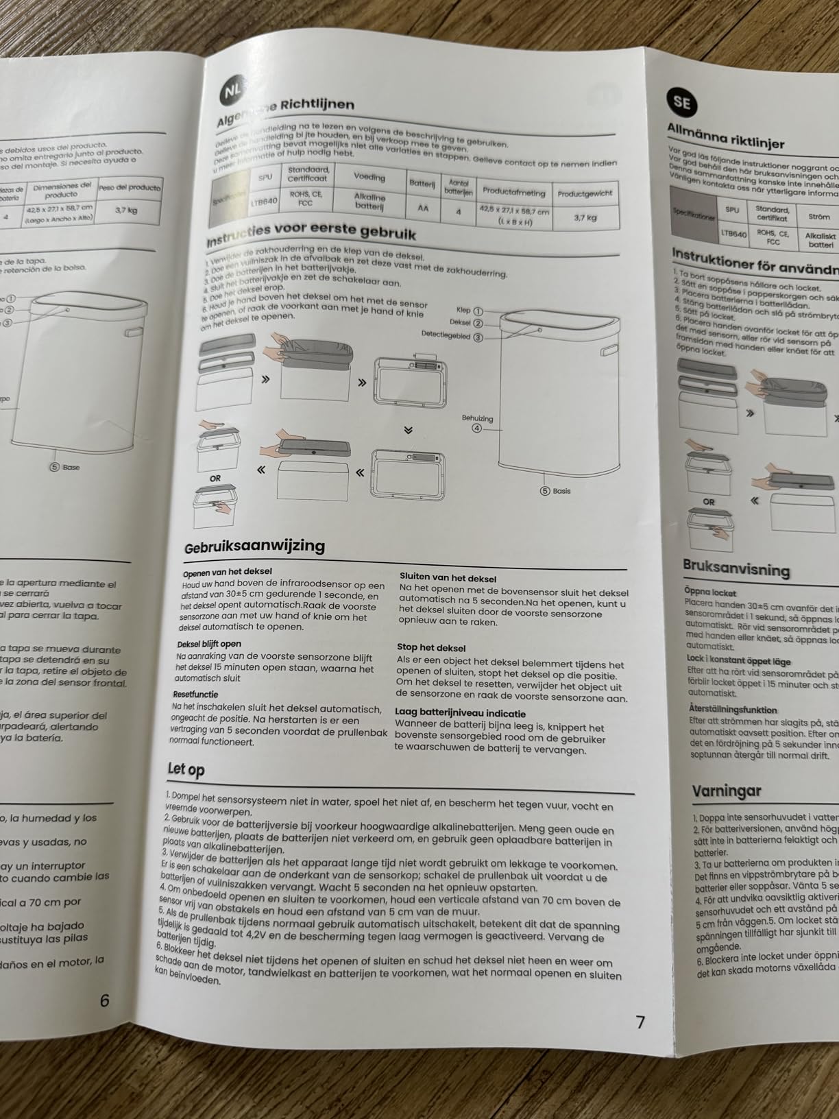 Sensor spinnt nach Wochen