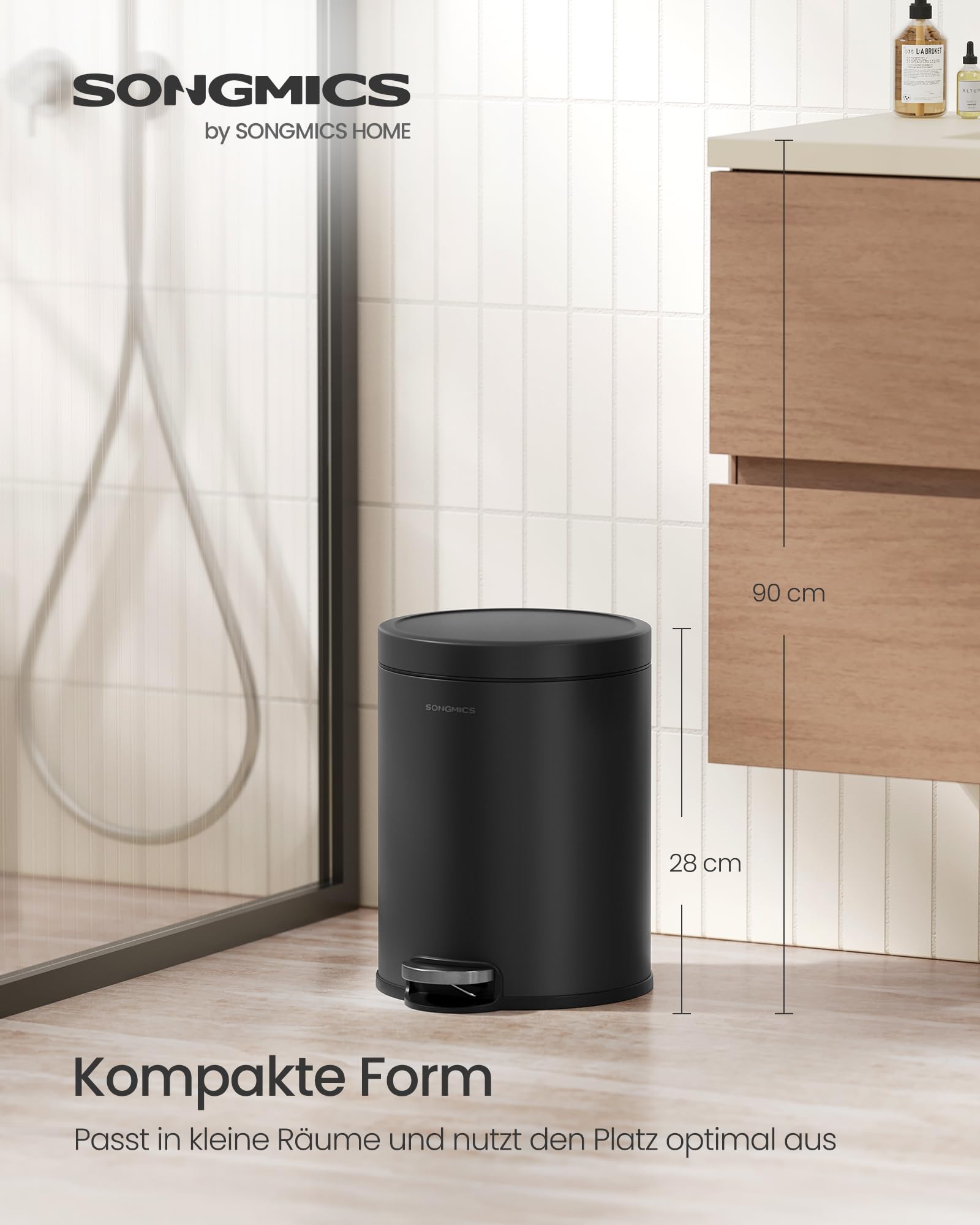 songmics-kosmetikeimer-ltb016bz02-6-liter-mit-tretpedal-tintenschwarz image 2