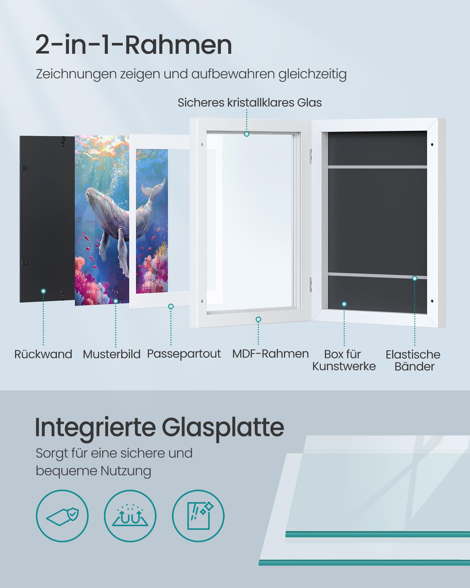 songmics-bilderrahmen-rpf052w02-2er-set-a4-kinder-kunstrahmen-mattwei-f-r-150-bi image 5