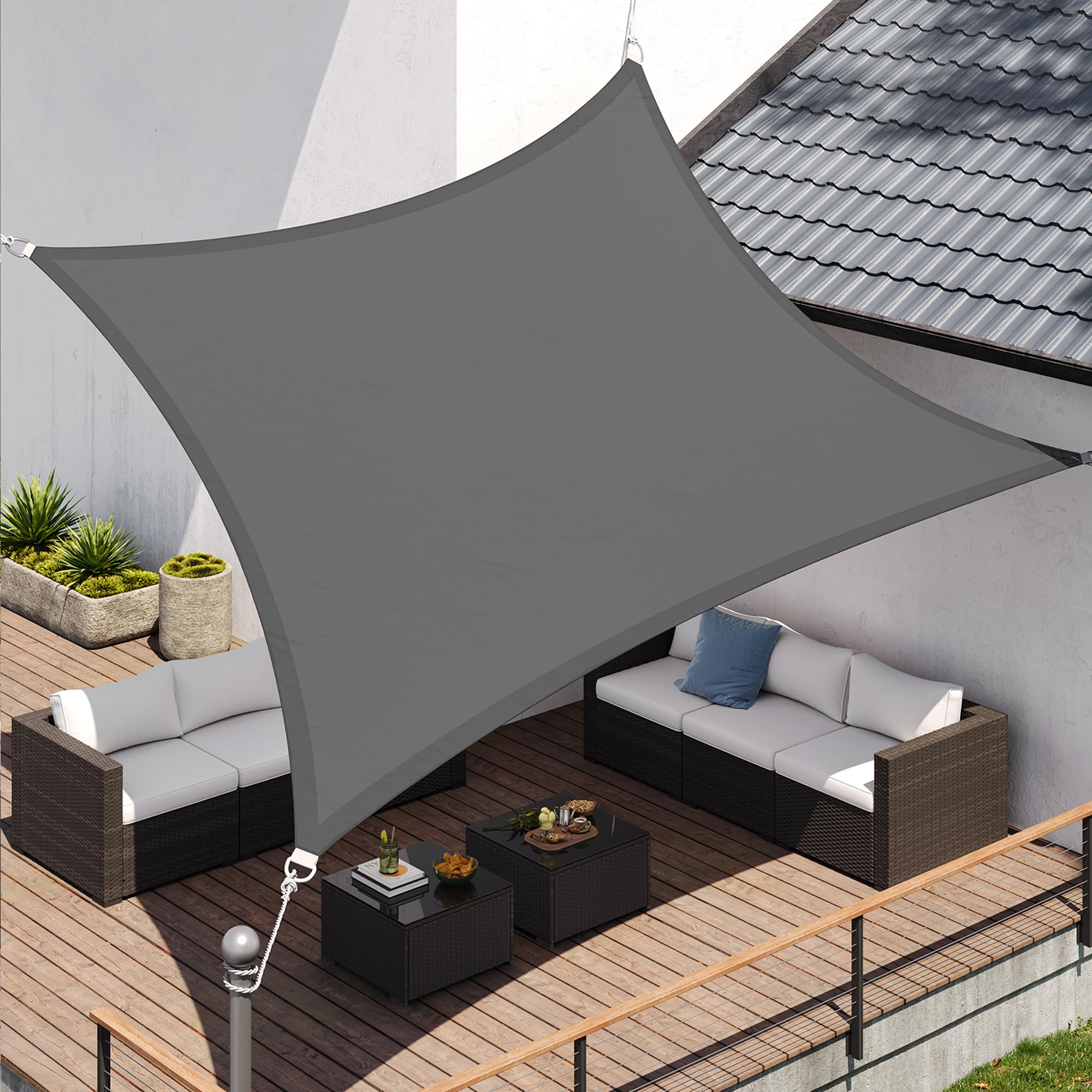songmics-sonnensegel-3-x-4-m-rechteckig-wasserdicht-gsh34gyv1 image 2