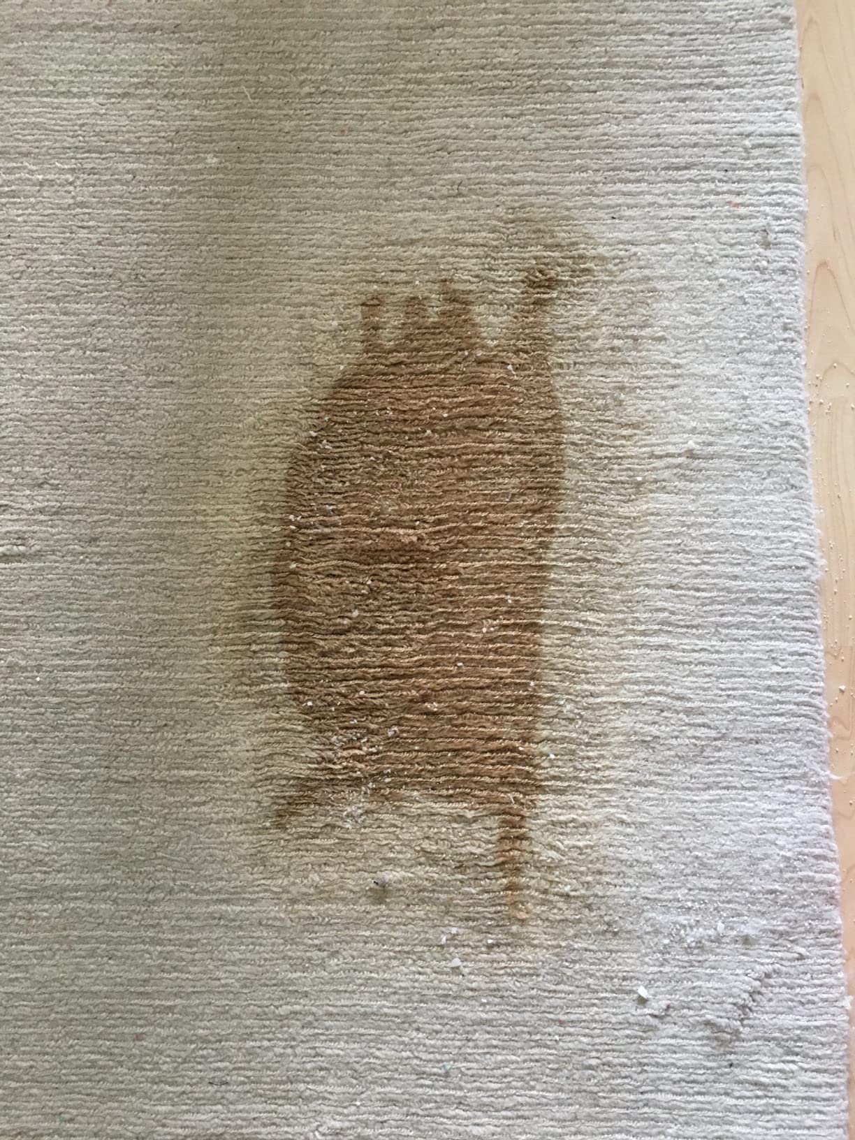 Bei altem Fleck überfordert