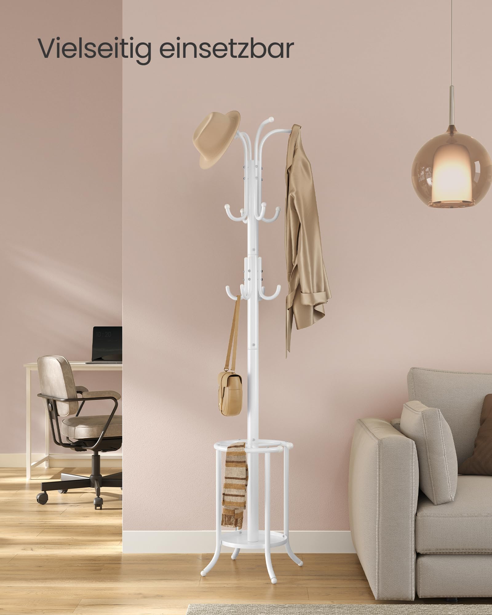 songmics-kleiderst-nder-freistehend-mit-schirmst-nder-12-haken image 7