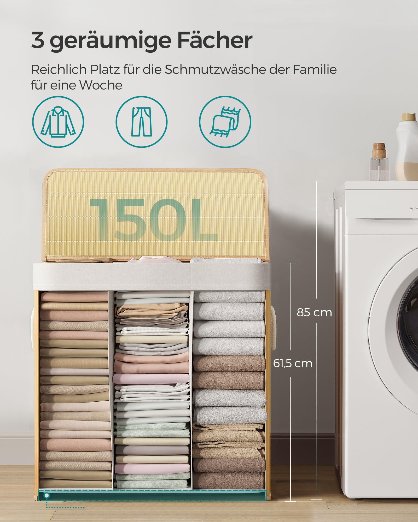 songmics-w-schekorb-3-f-cher-150l-mit-deckel-bambus-faltbar image 4