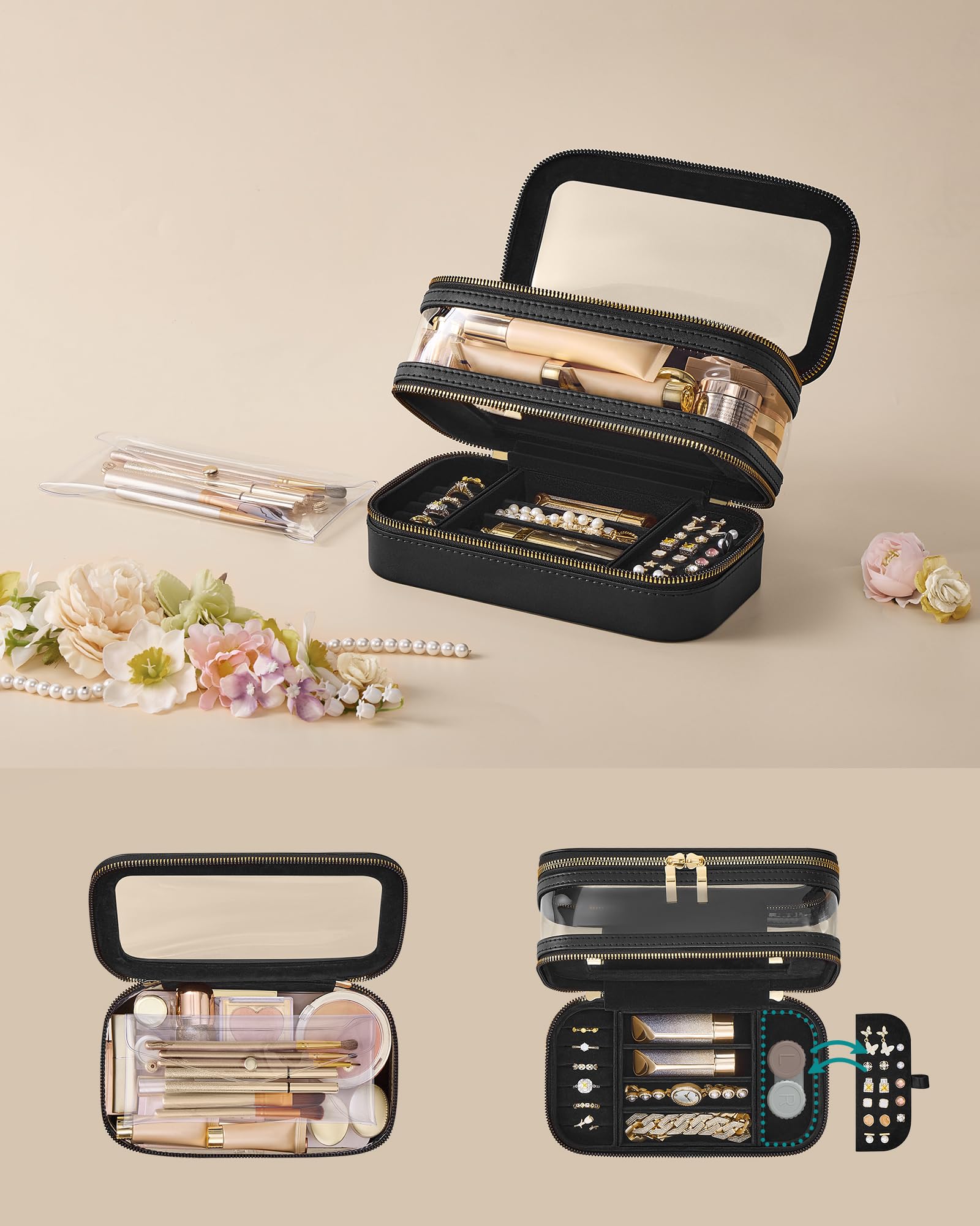 songmics-make-up-tasche-mit-schmuckk-stchen-22-x-12-x-12-cm-tintenschwarz image 3