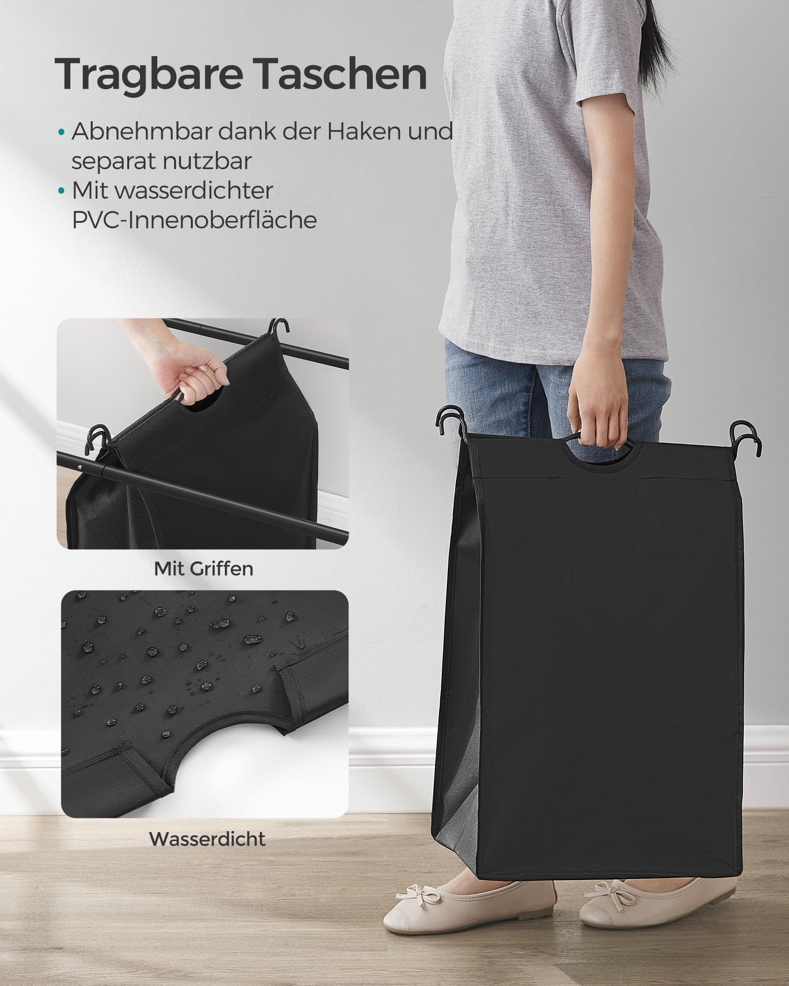 songmics-w-schekorb-lsf003b-w-schesortierer-3-f-cher-132-l-schwarz-mit-rollen image 7