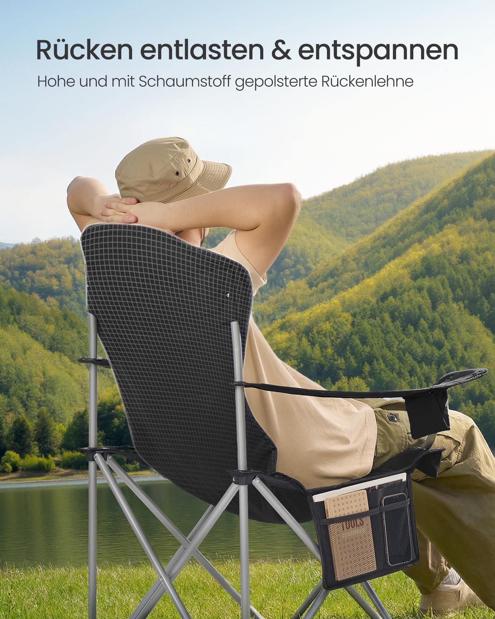 songmics-campingstuhl-gcb005bh01-klappbar-schwarz-grau-mit-getr-nkehalter image 5