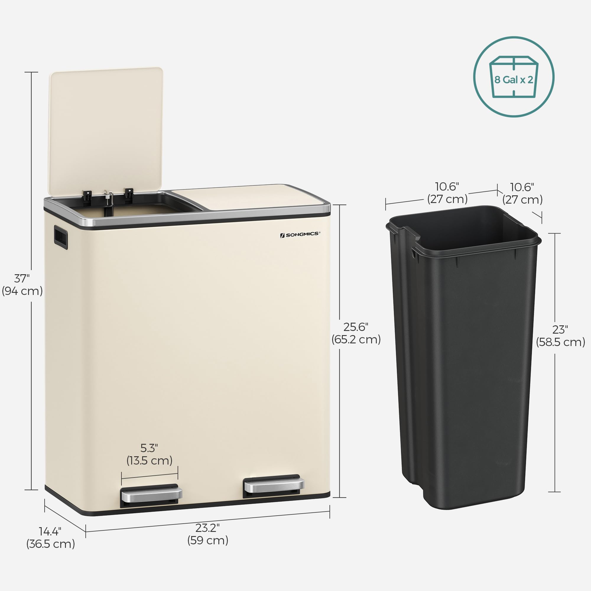songmics-ultb201a01-doppel-m-lleimer-60l-mit-2x-30l-mandelfarben image 5