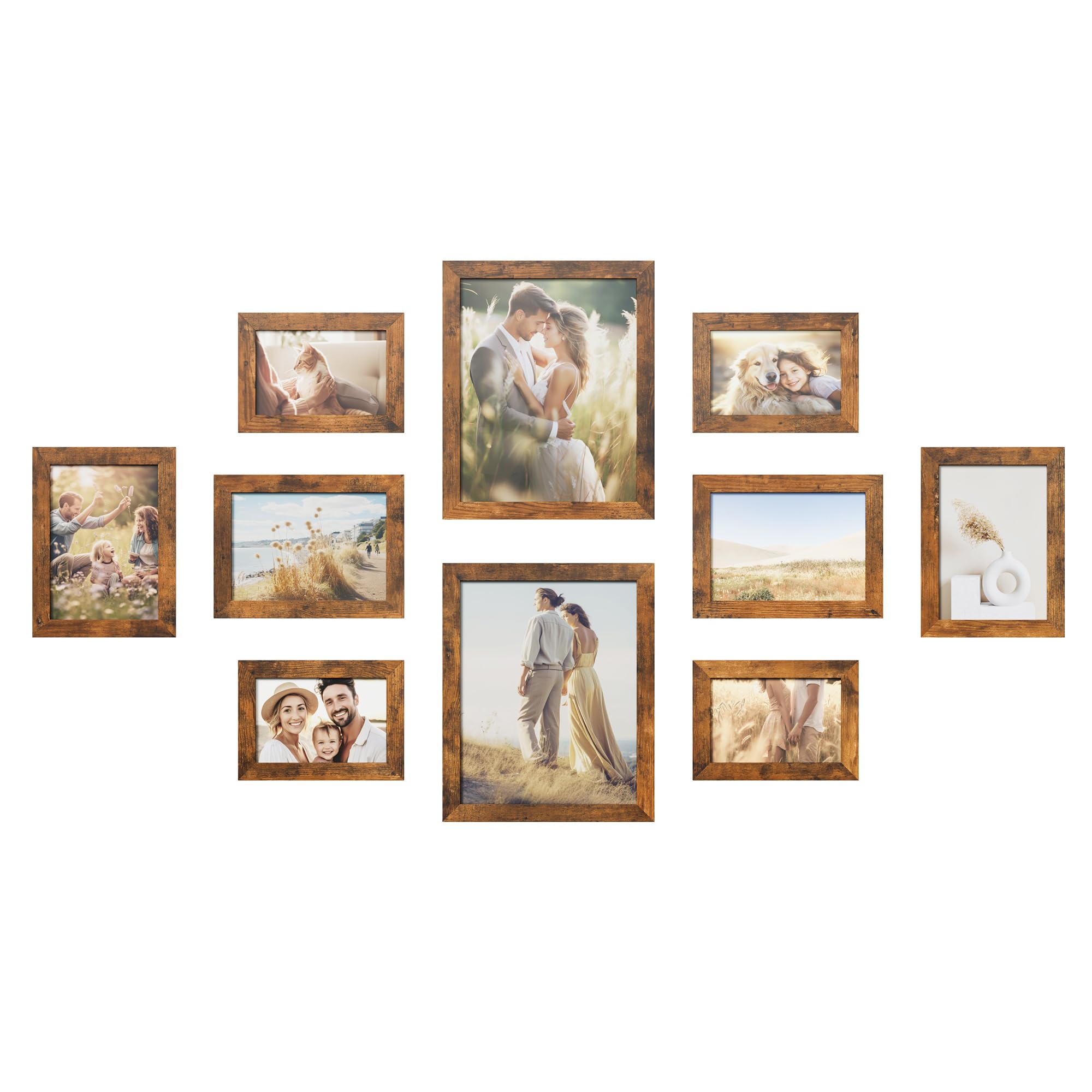 songmics-rpf049x01-bilderrahmen-10er-set-20x25-13x18-10x15-cm-braun image 8