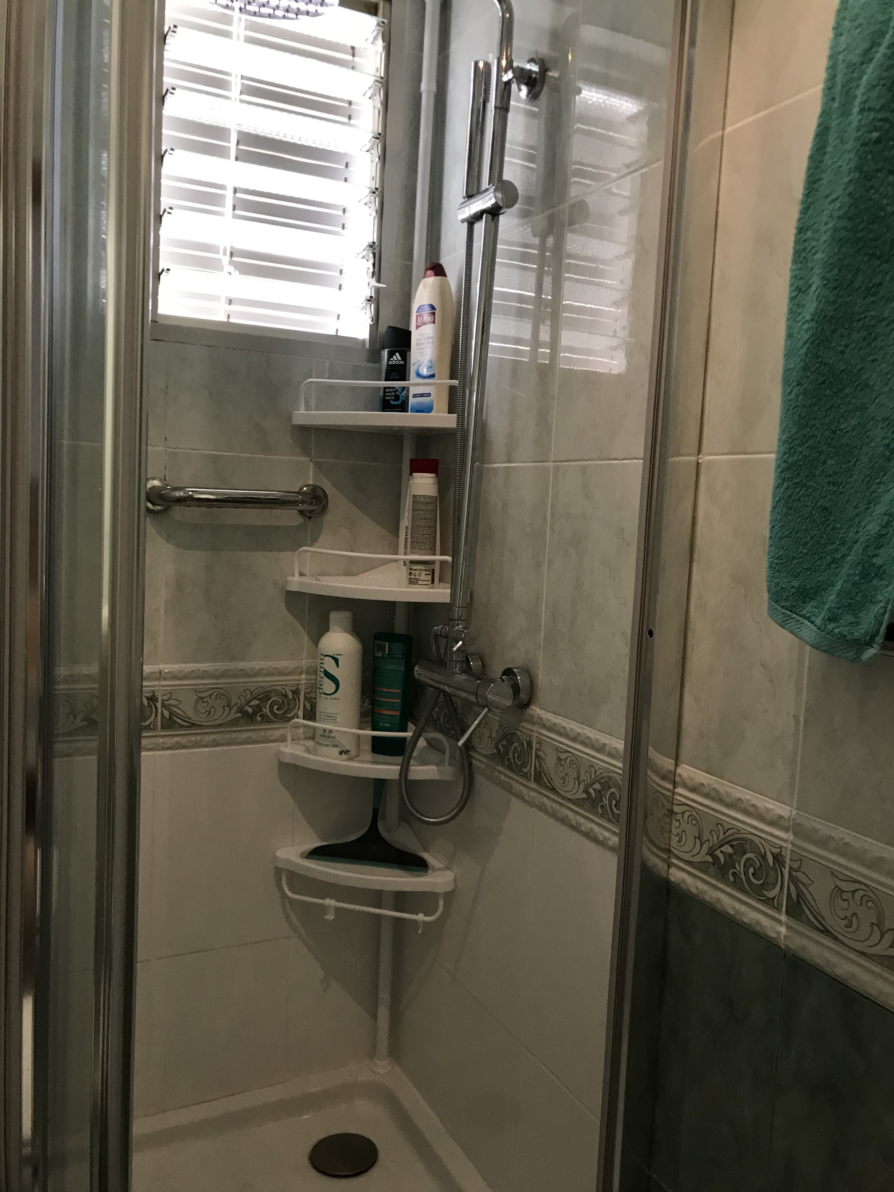 Endlich Ordnung in der Dusche