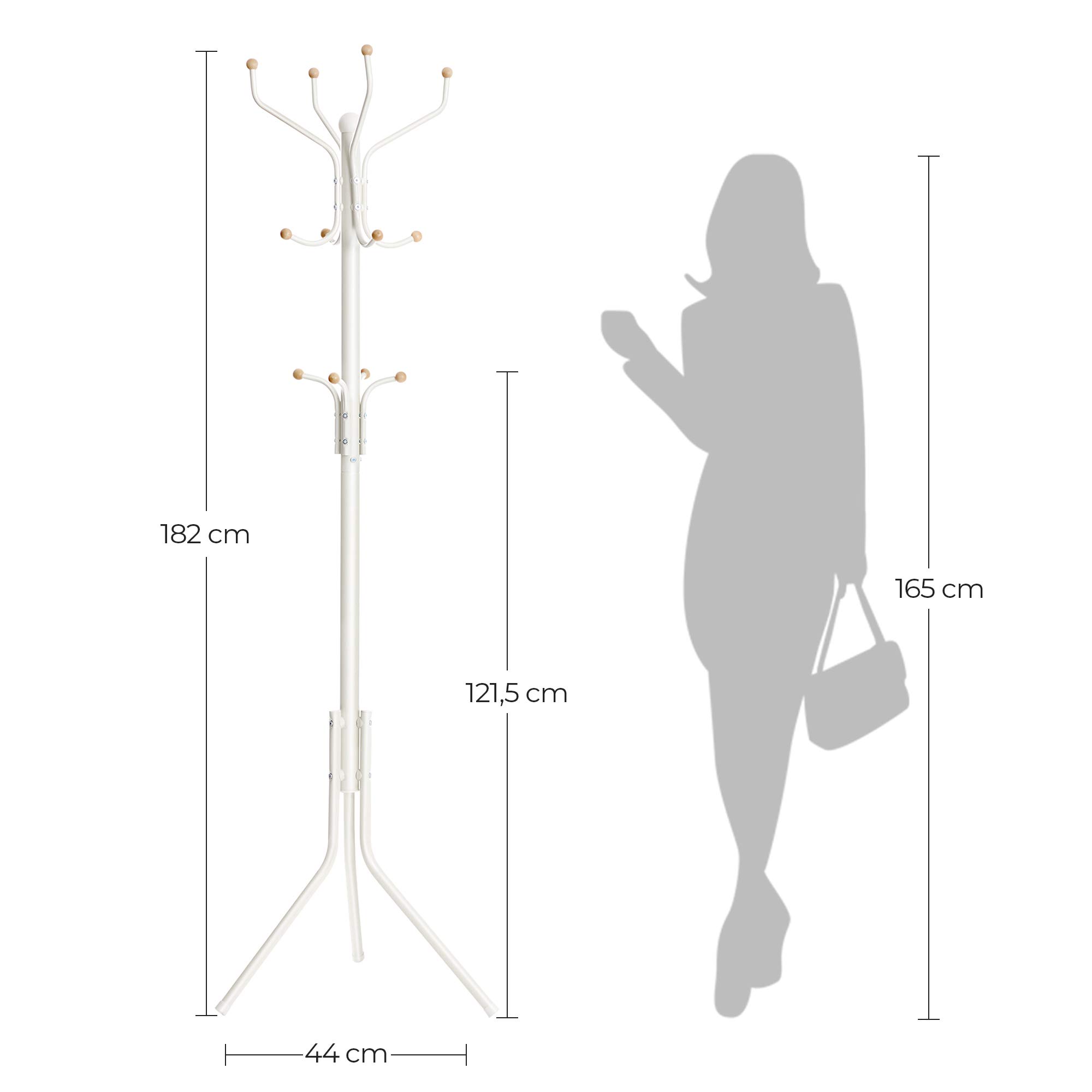 songmics-garderobenst-nder-rcr19w-metall-182-cm-wei-12-haken image 4