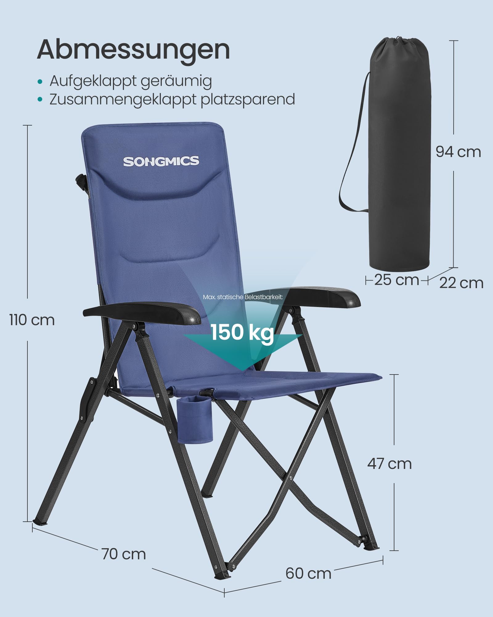 songmics-gcb015qz01-campingstuhl-faltbar-95-150-blau-mit-getr-nkehalter image 3