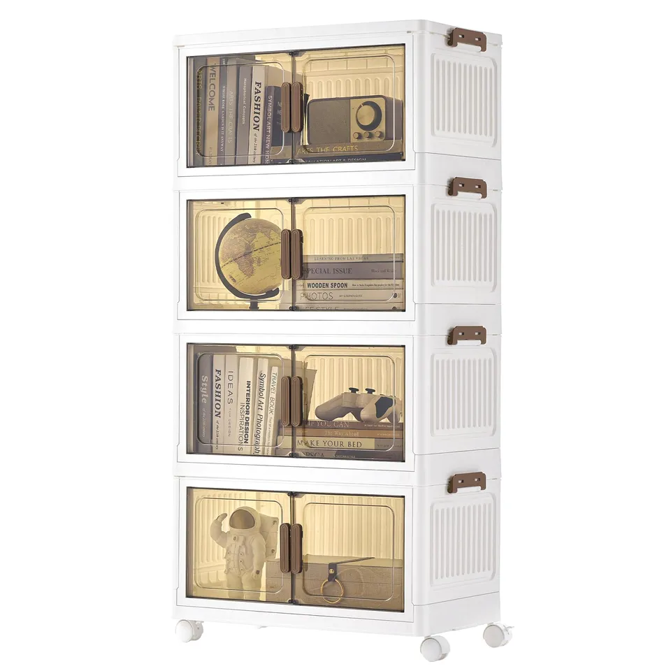 songmics-aufbewahrungsboxen-rlb450wz01-4-ebenen-180l-wei image 1
