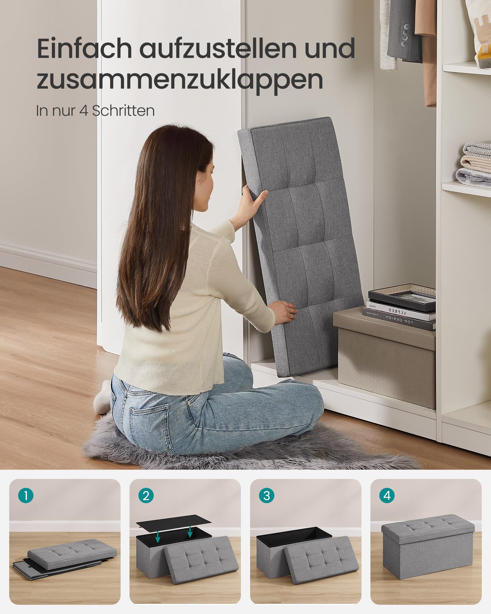 songmics-sitztruhe-lsf47g-sitzhocker-mit-stauraum-38-x-76-x-38-cm-aschgrau image 7