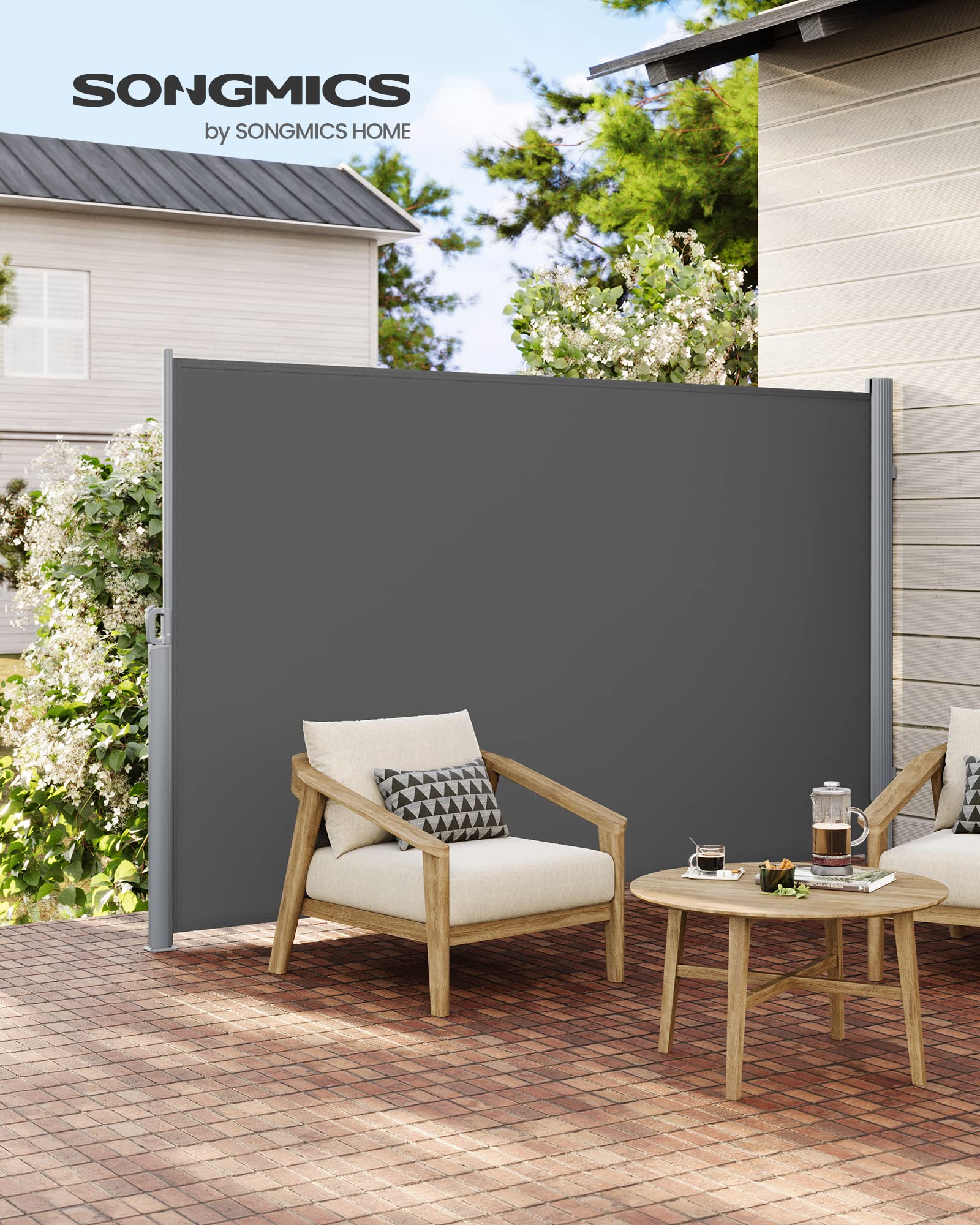 songmics-alu-seitenmarkise-200x400-cm-anthrazit-gsa204g01 image 3