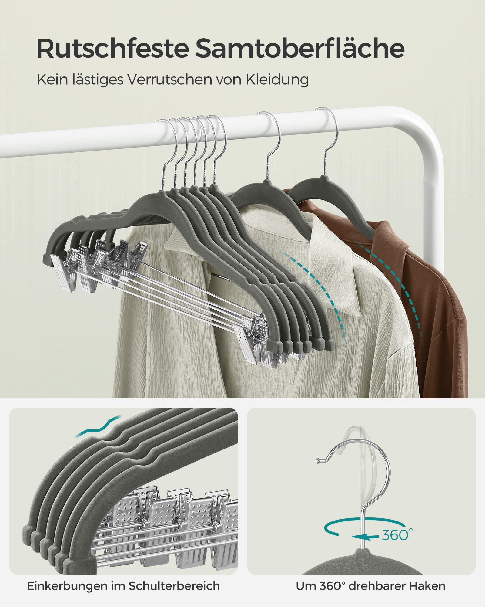 songmics-kleiderb-gel-samt-10er-set-42-5-cm-mit-clips image 6