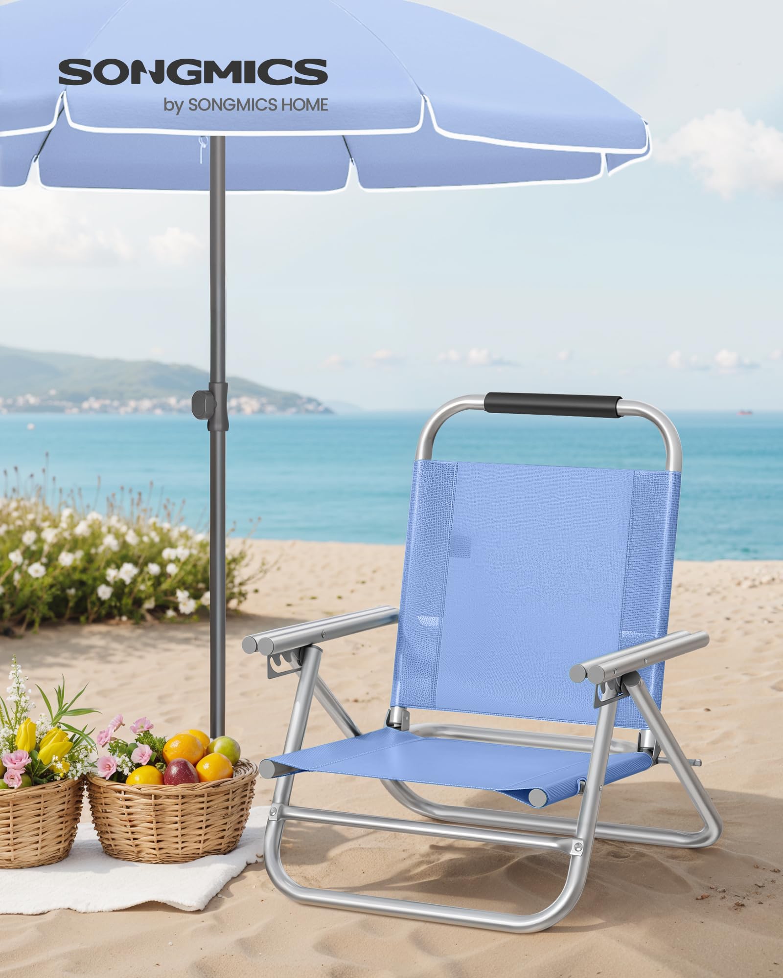 songmics-strandstuhl-klappstuhl-mit-4-stufig-verstellbarer-r-ckenlehne-und-armle-3 image 3