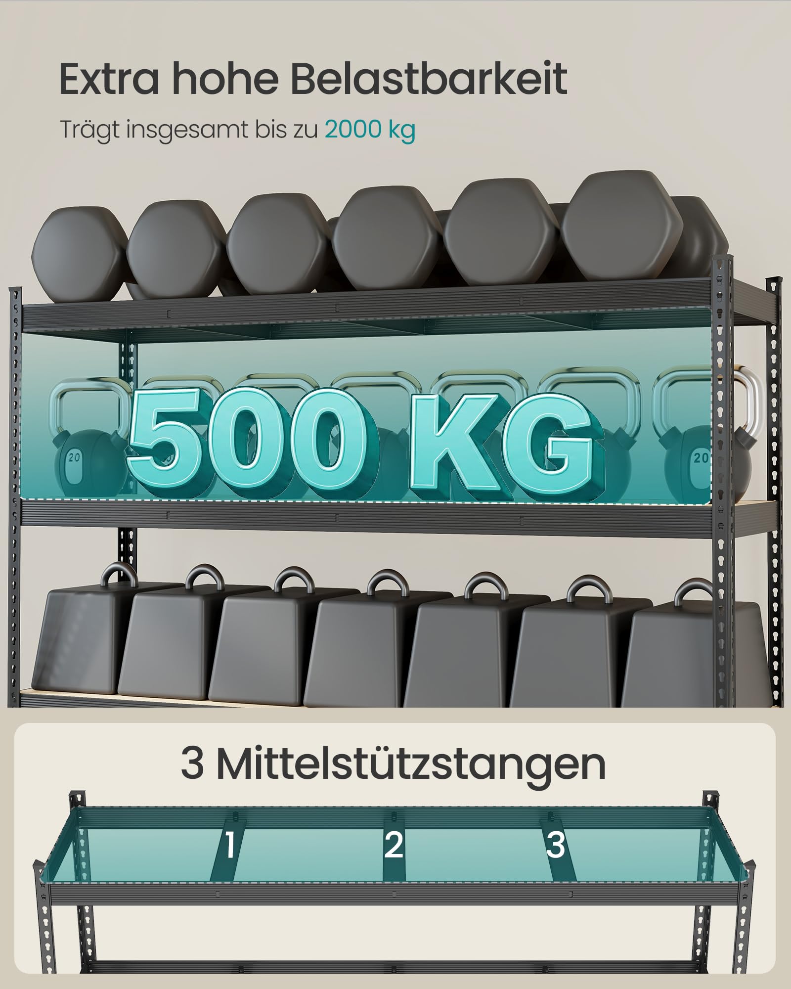 songmics-schwerlastregal-glr728bz01-200-x-183-cm-tintenschwarz image 7