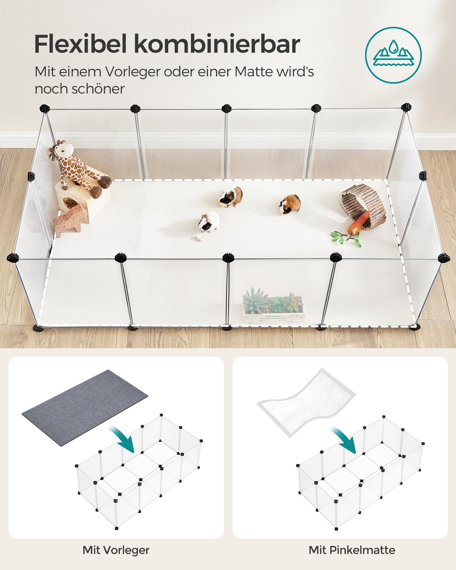 songmics-freigehege-lpc02w-wei-laufstall-140-x-70-x-45-cm-aus-kunststoff image 5