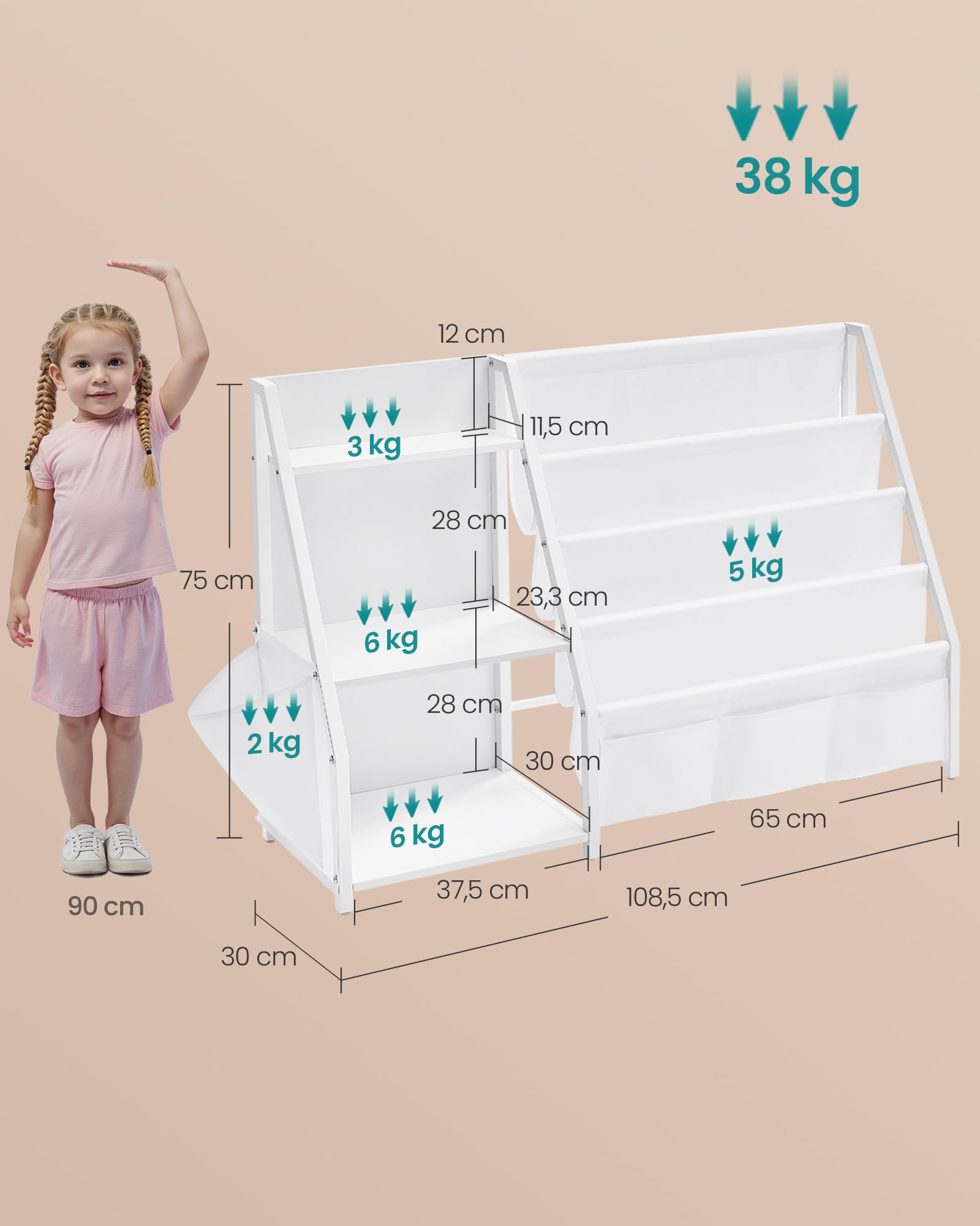 songmics-b-cherregal-kinder-gkr024w01-kinderregal-75-cm-hoch-wei image 3