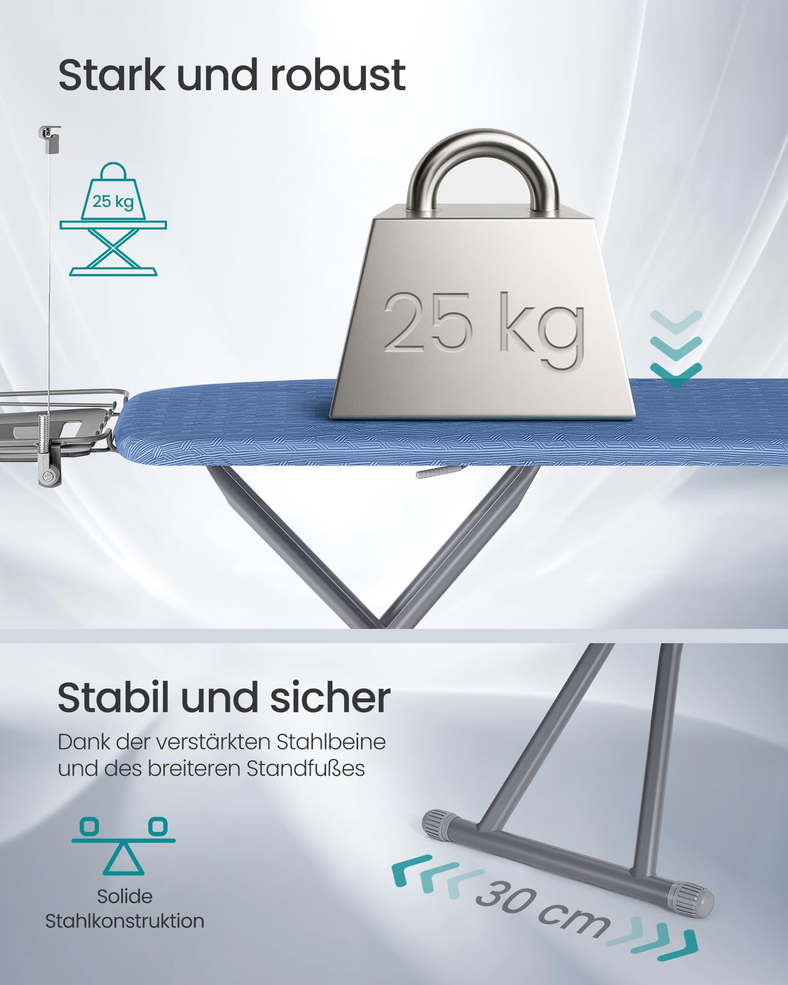 songmics-b-gelbrett-122-x-38-cm-h-henverstellbar-klappbar-2 image 3