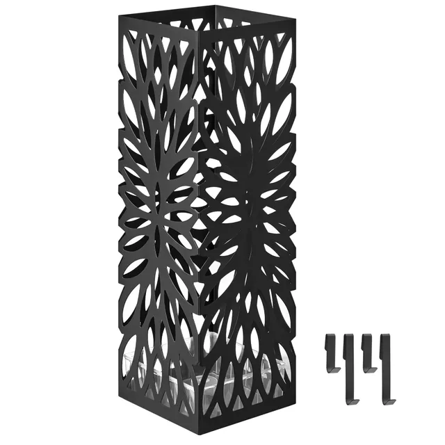 songmics-schirmst-nder-quadratisch-schwarz-luc48b image 1