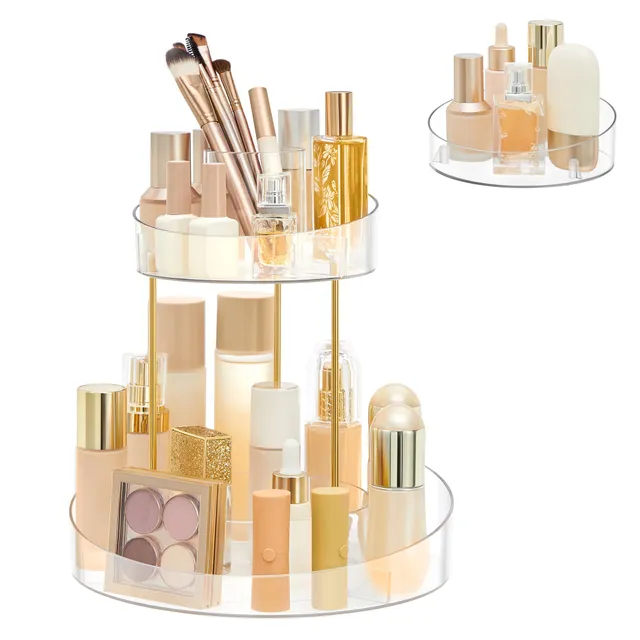 songmics-make-up-organizer-drehbar-jka027w02-kosmetik-organizer-rund-2-ebenen-tr image 1