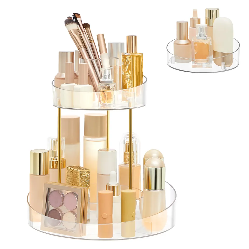 songmics-make-up-organizer-drehbar-jka027w02-kosmetik-organizer-rund-2-ebenen-tr image 1