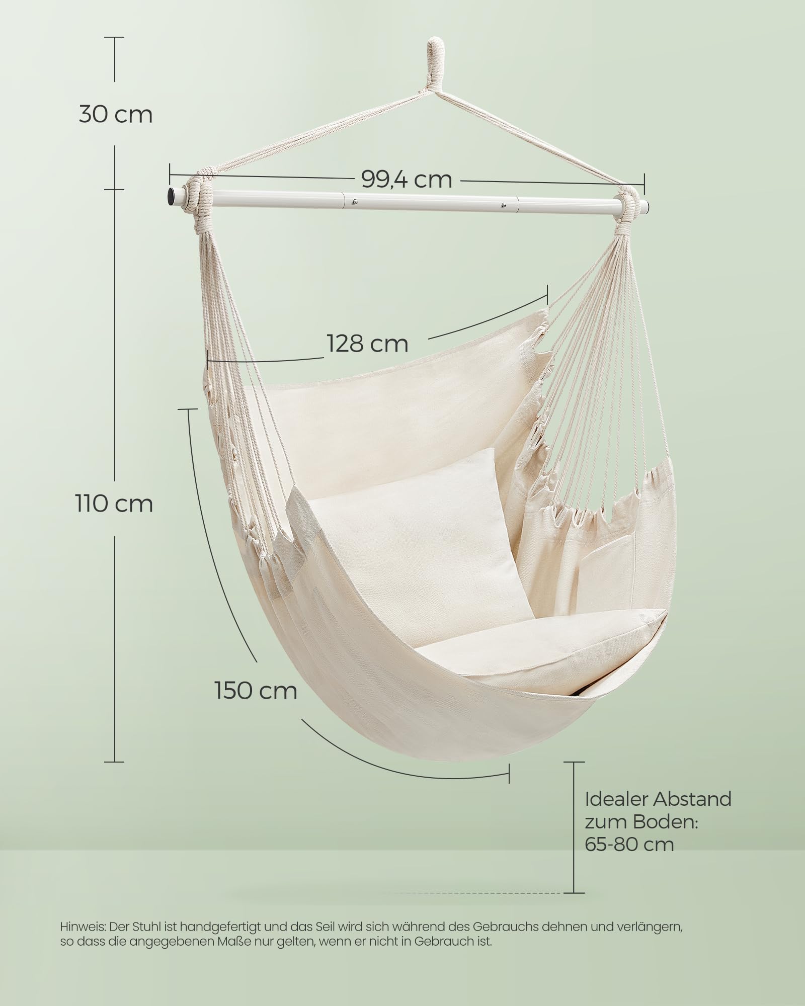 songmics-h-ngesessel-gdc197m01-cremewei-stahlstange-150-kg-2-taschen image 4
