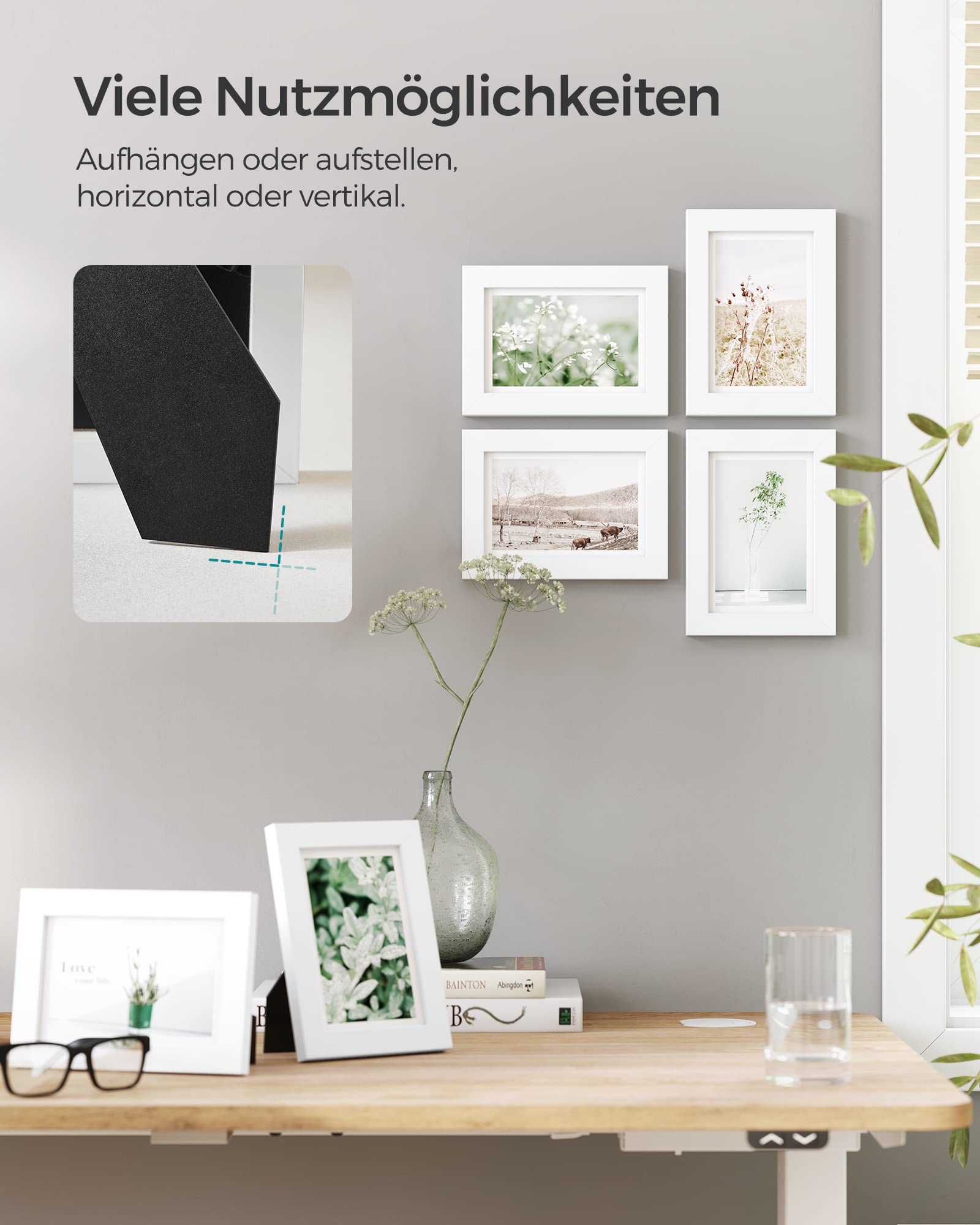 songmics-bilderrahmen-rpf35wt-5er-set-10x15-cm-wei-mit-glas image 4