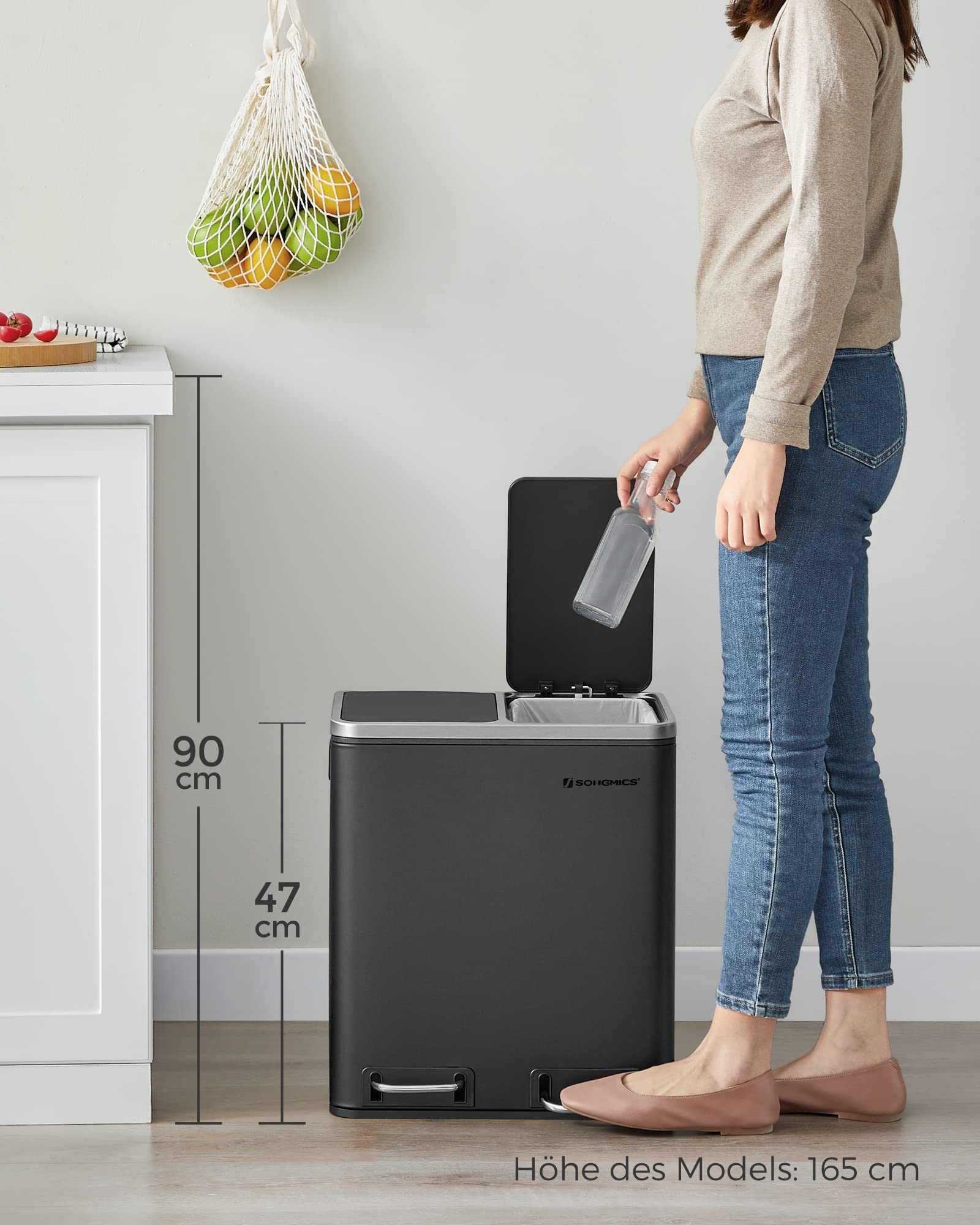 songmics-m-lleimer-k-che-2-x-15-liter-treteimer-ltb30bk-schwarz image 8