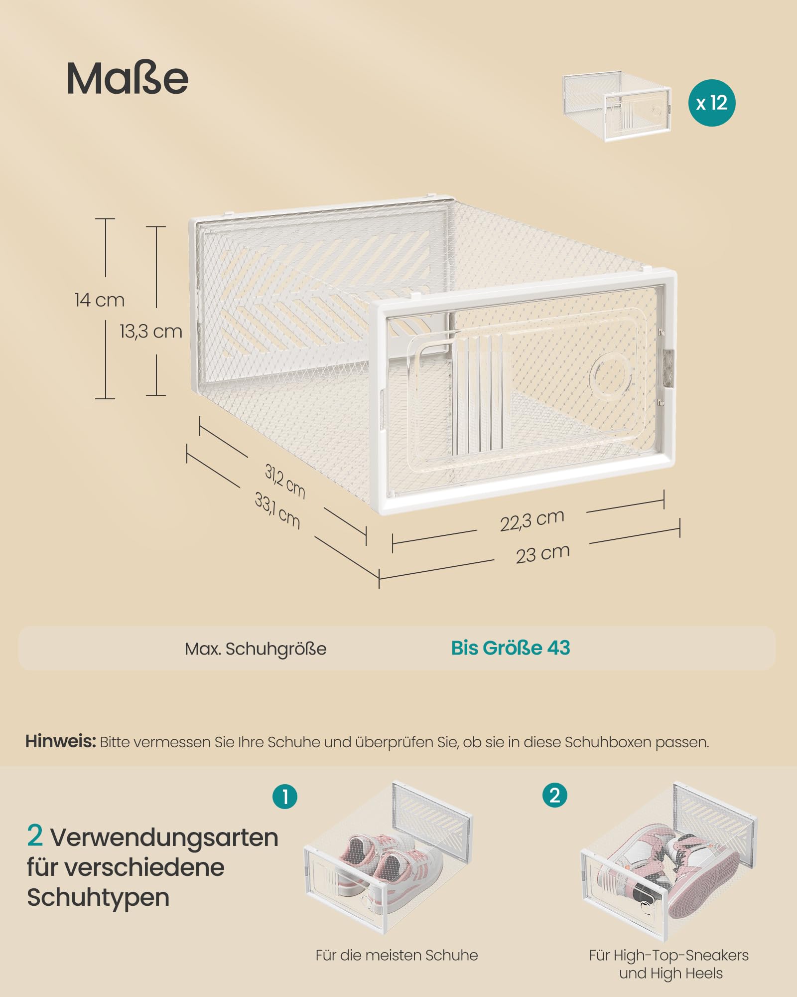 songmics-schuhboxen-12er-set-transparent-wei-stapelbare-aufbewahrungsbox-bis-gr- image 5