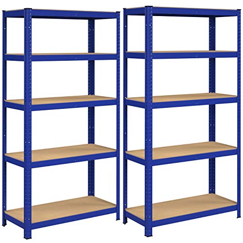 songmics-schwerlastregal-2er-set-40-x-90-x-180-cm-metall-875-kg-blau image 8
