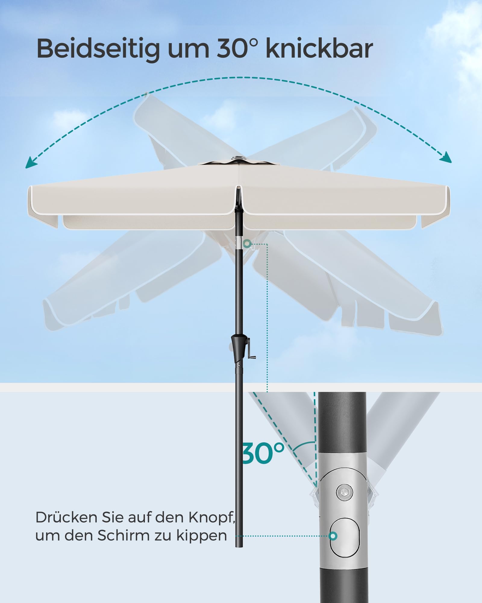 songmics-sonnenschirm-300-x-200-cm-upf-50-rechteckig-ohne-st-nder-2 image 4