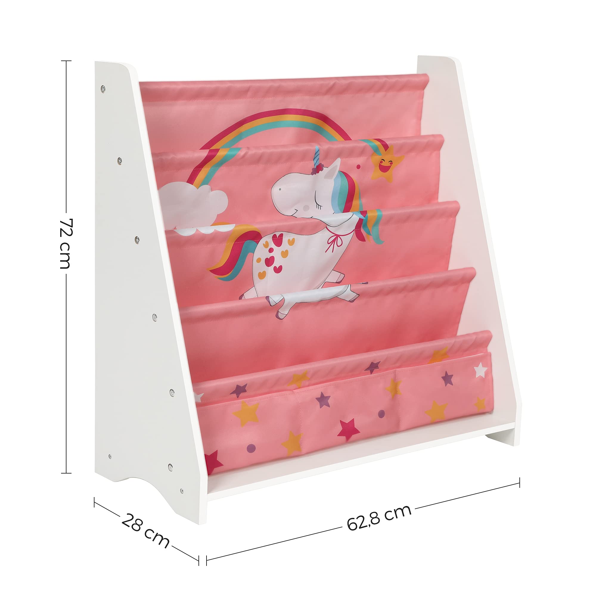 songmics-kinder-b-cherregal-5-ebenen-62-8-x-28-x-72-cm-wei-rosa image 3