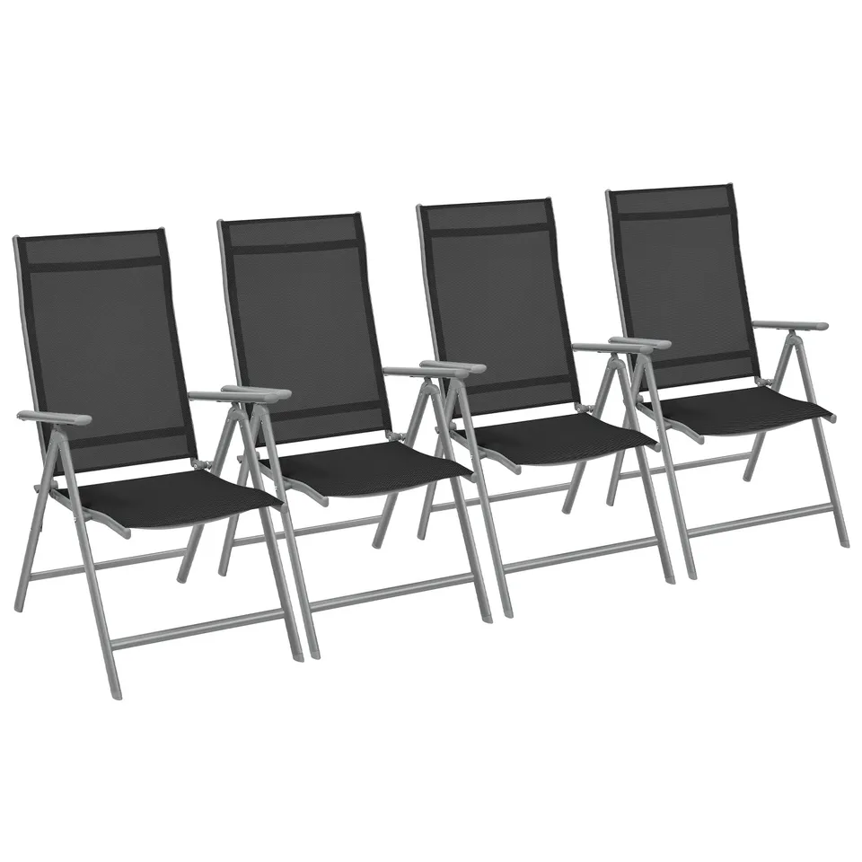 songmics-gartenstuhl-4er-set-gcb30bk-klappstuhl-outdoor-8-fach-verstellbar-bis-1 image 1