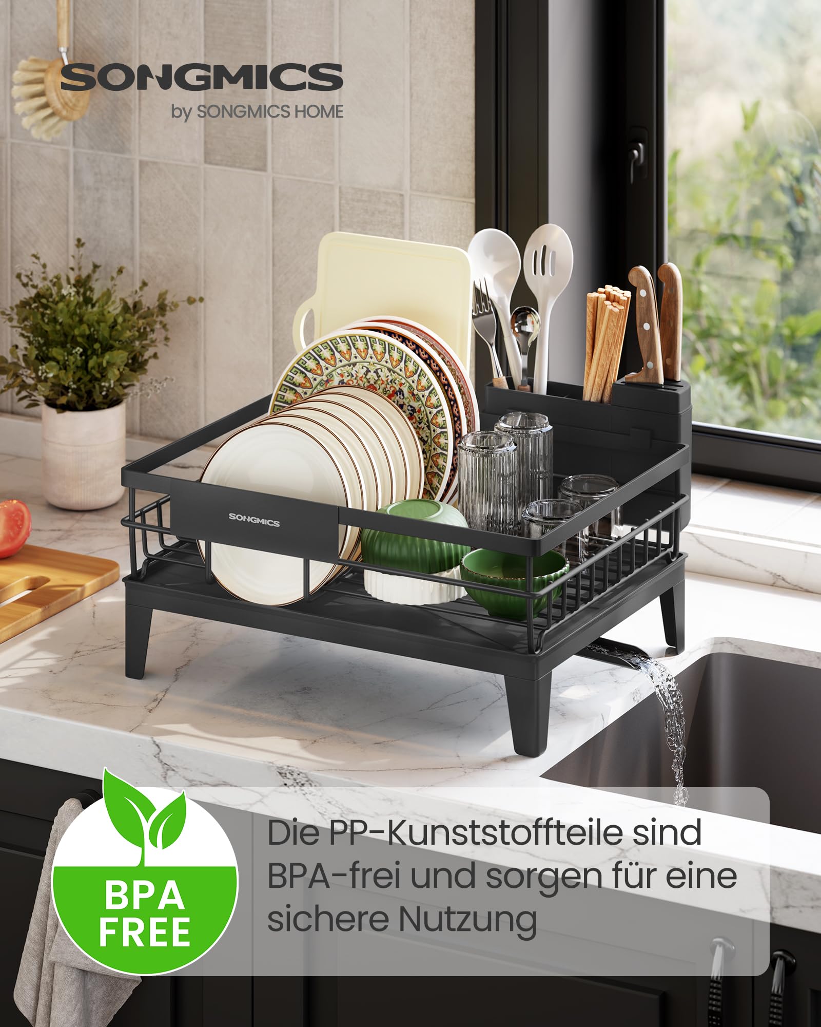 songmics-kcs550b01-abtropfgestell-geschirr-31x42x18-5-cm-tintenschwarz image 2