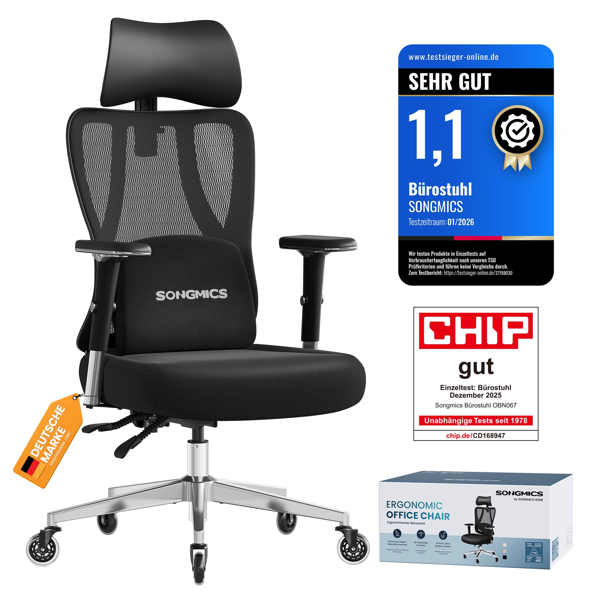 songmics-b-rostuhl-ergonomisch-netz-tintenschwarz-150-kg-obn067bh01 image 1