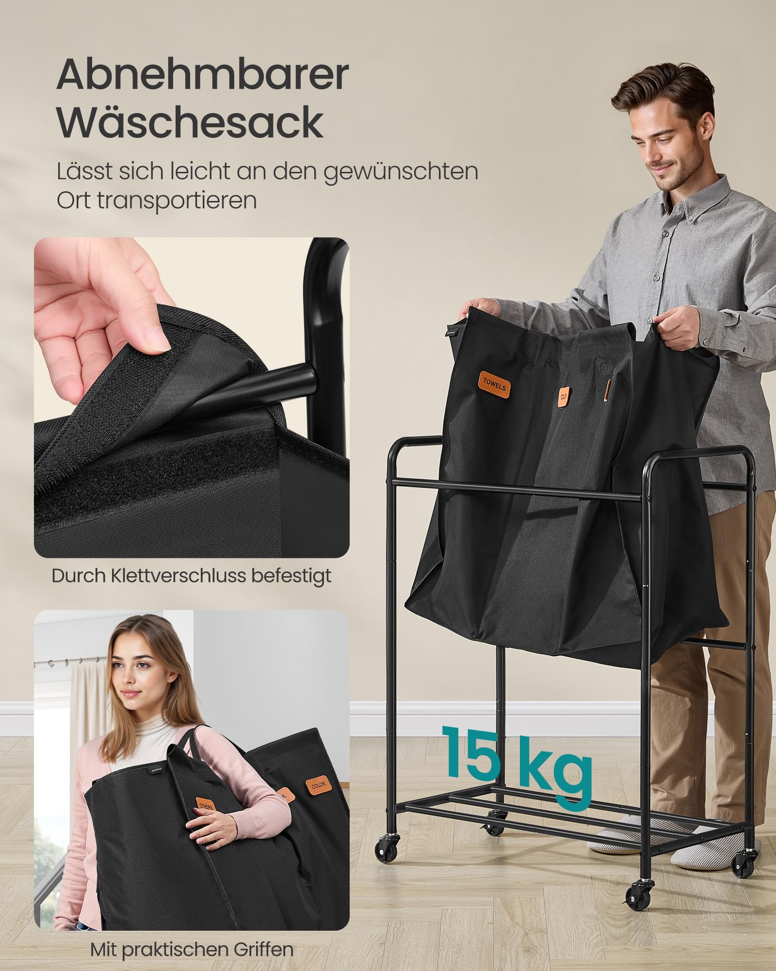 songmics-rls330b01-w-schekorb-mit-rollen-170-l-3-f-cher-tintenschwarz image 6