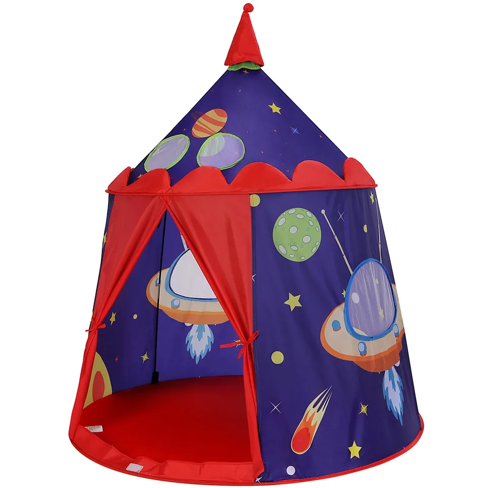 songmics-spielzelt-lpt01bu-schloss-blau-101-x-120-cm image 1