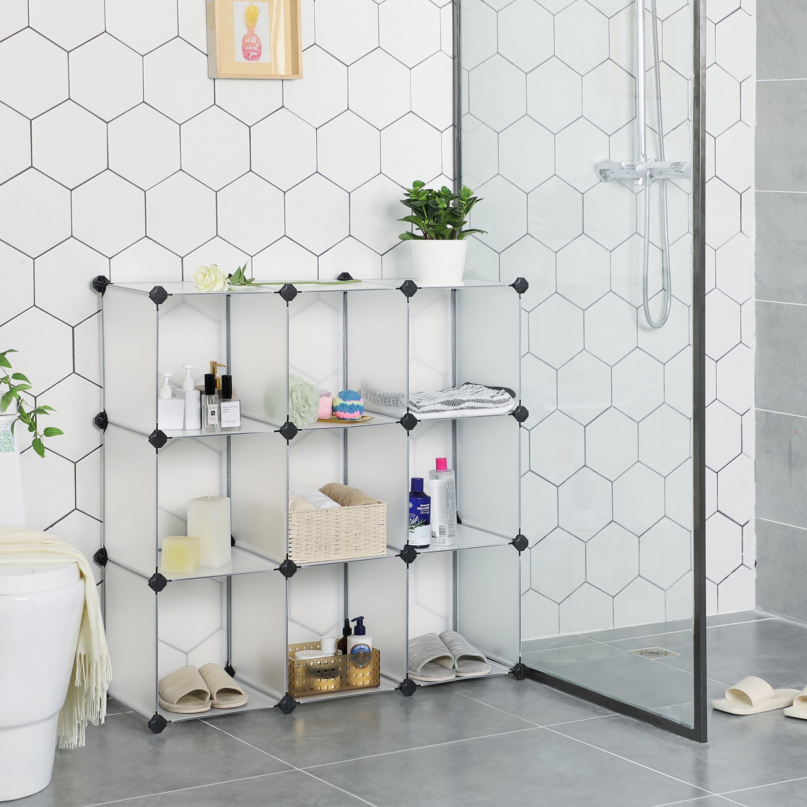 songmics-kunststoffschrank-lpc115s-steckregal-wei-93-x-31-x-123-cm image 5