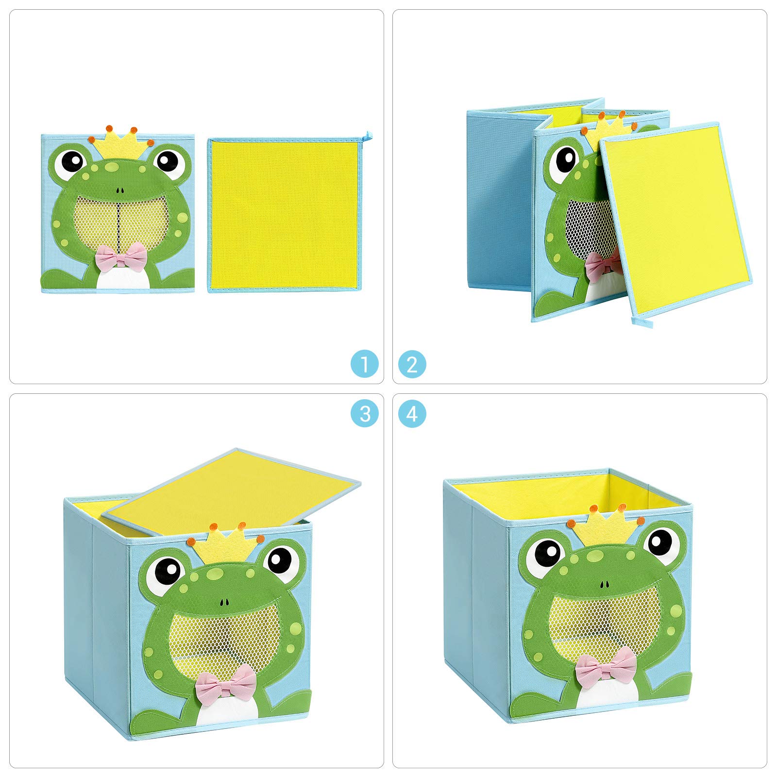 songmics-rfb01pg-aufbewahrungsboxen-3er-set-27x27x27cm-tiermotive image 6