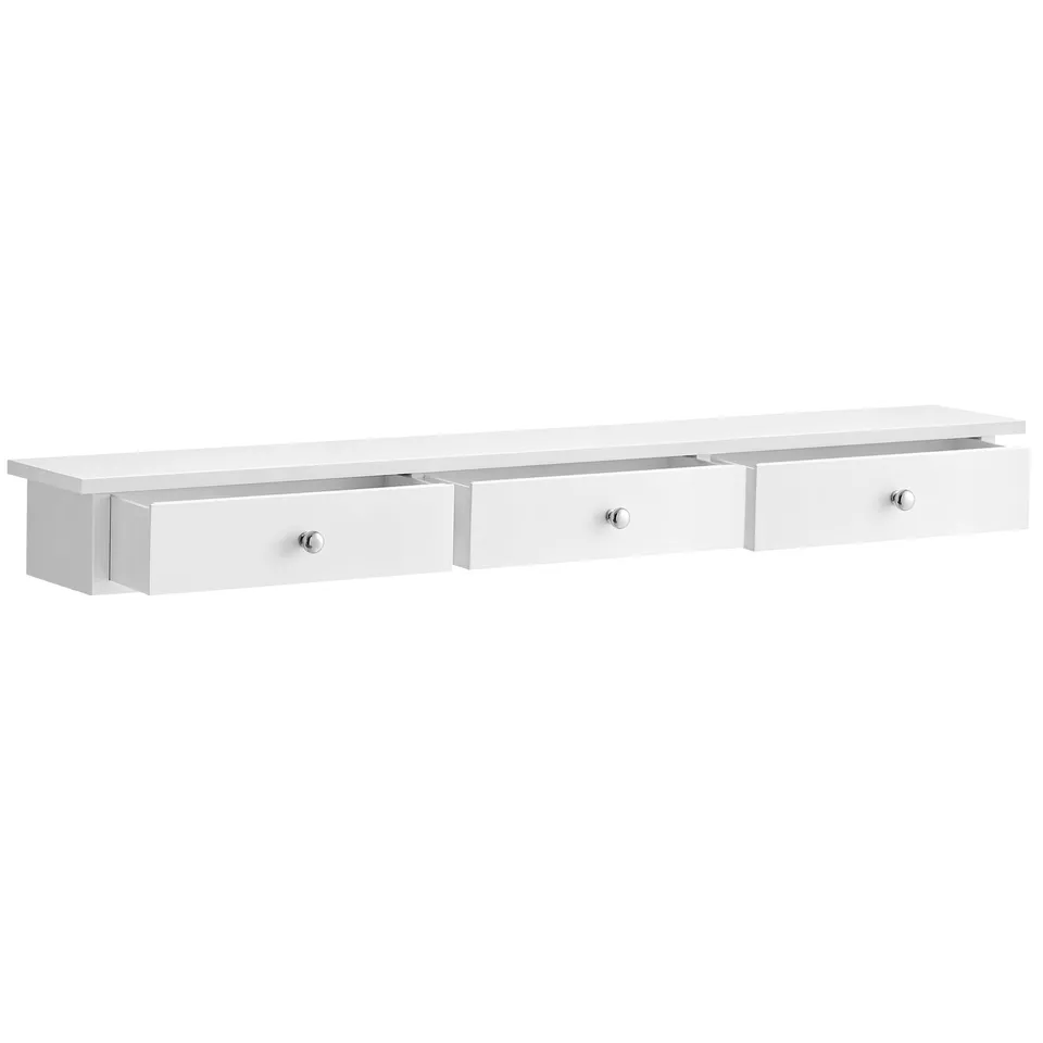 songmics-wandregal-lws085w01-schweberegal-mit-3-schubladen-80-cm-wei image 1