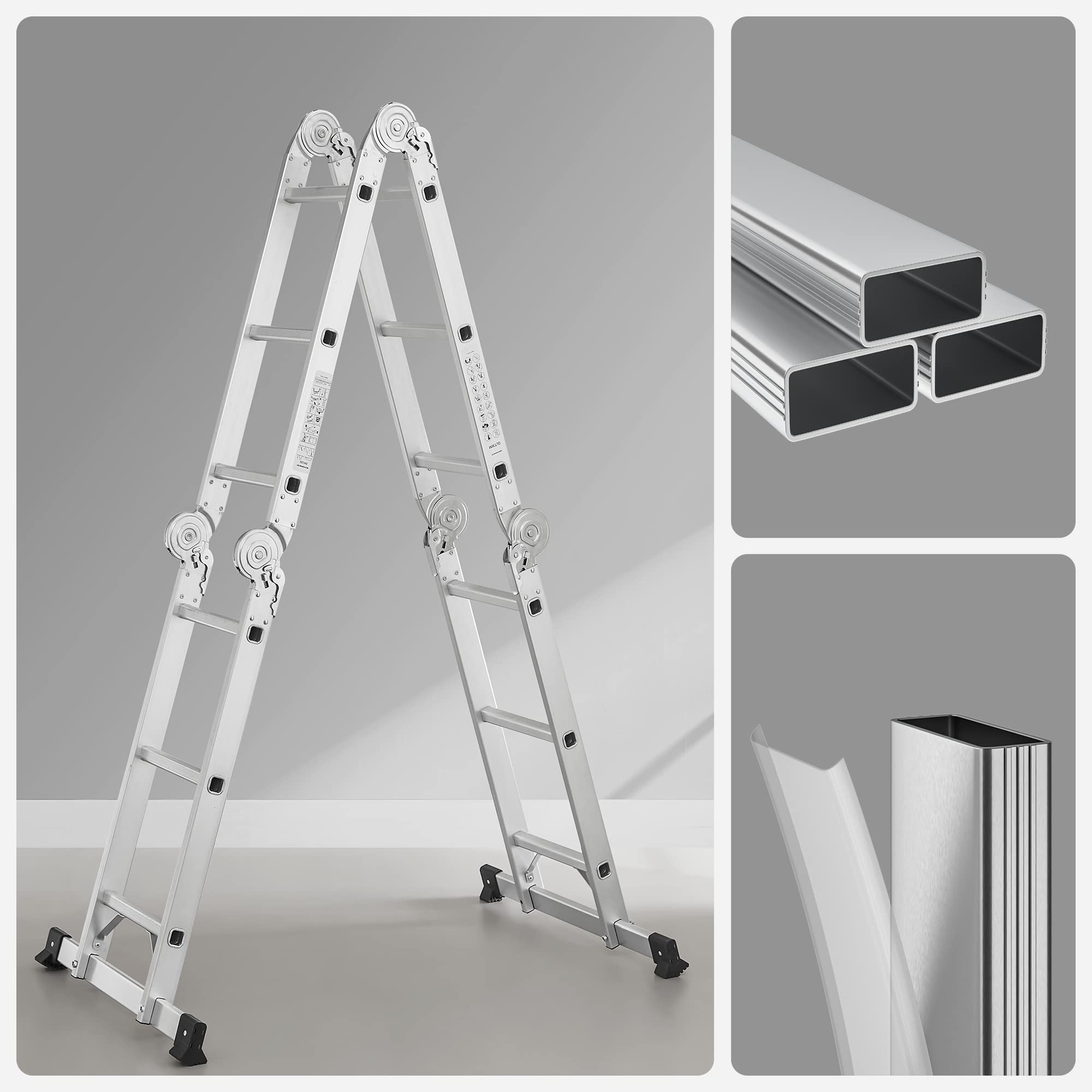 songmics-mehrzweckleiter-glt36m-aluleiter-4x3-stufen-silbern image 6