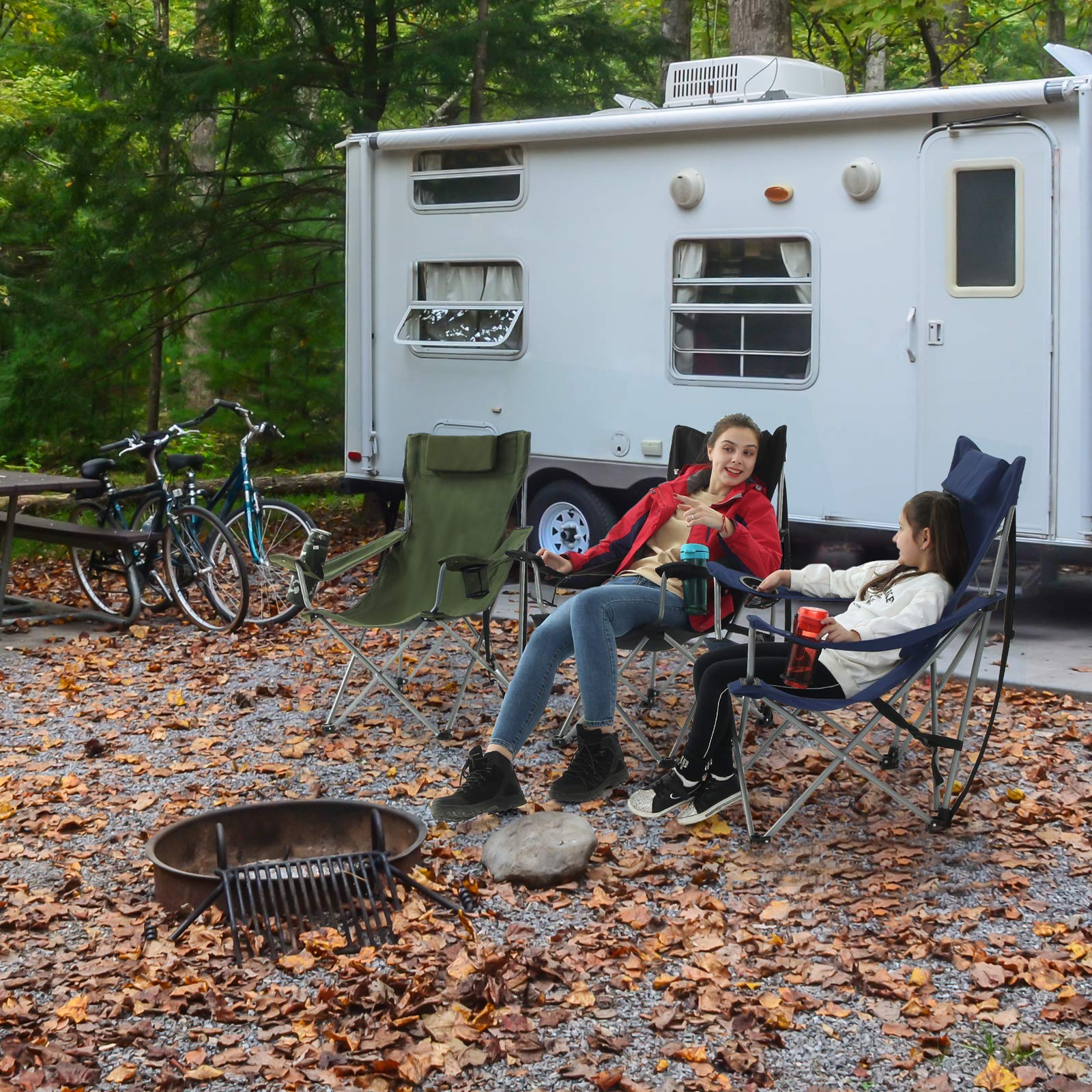 songmics-campingstuhl-gcb09ag-gr-n-faltbar-150-kg-outdoorstuhl image 4
