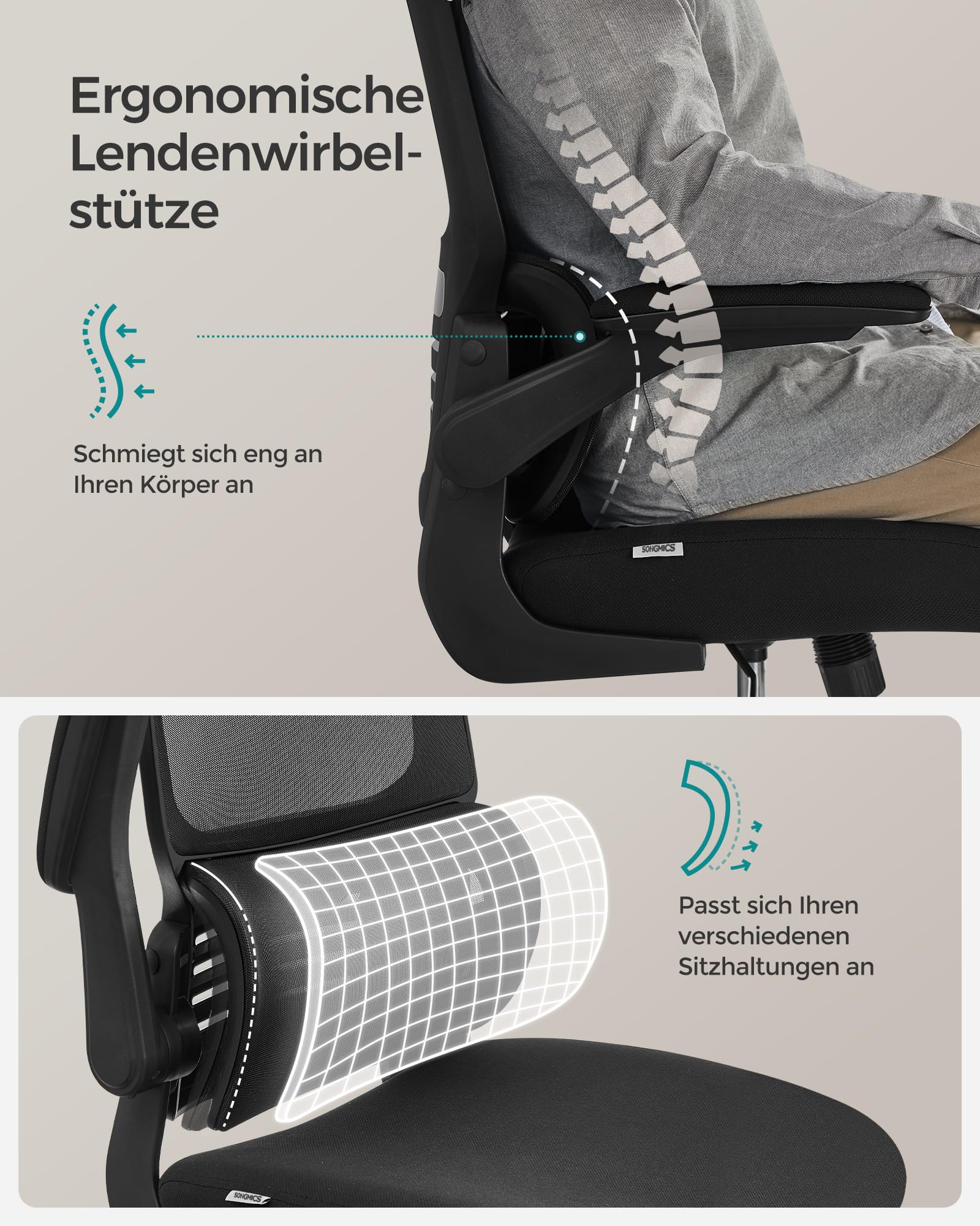 songmics-b-rostuhl-ergonomisch-obn040b01-netzstuhl-tintenschwarz-mit-kopfst-tze image 4