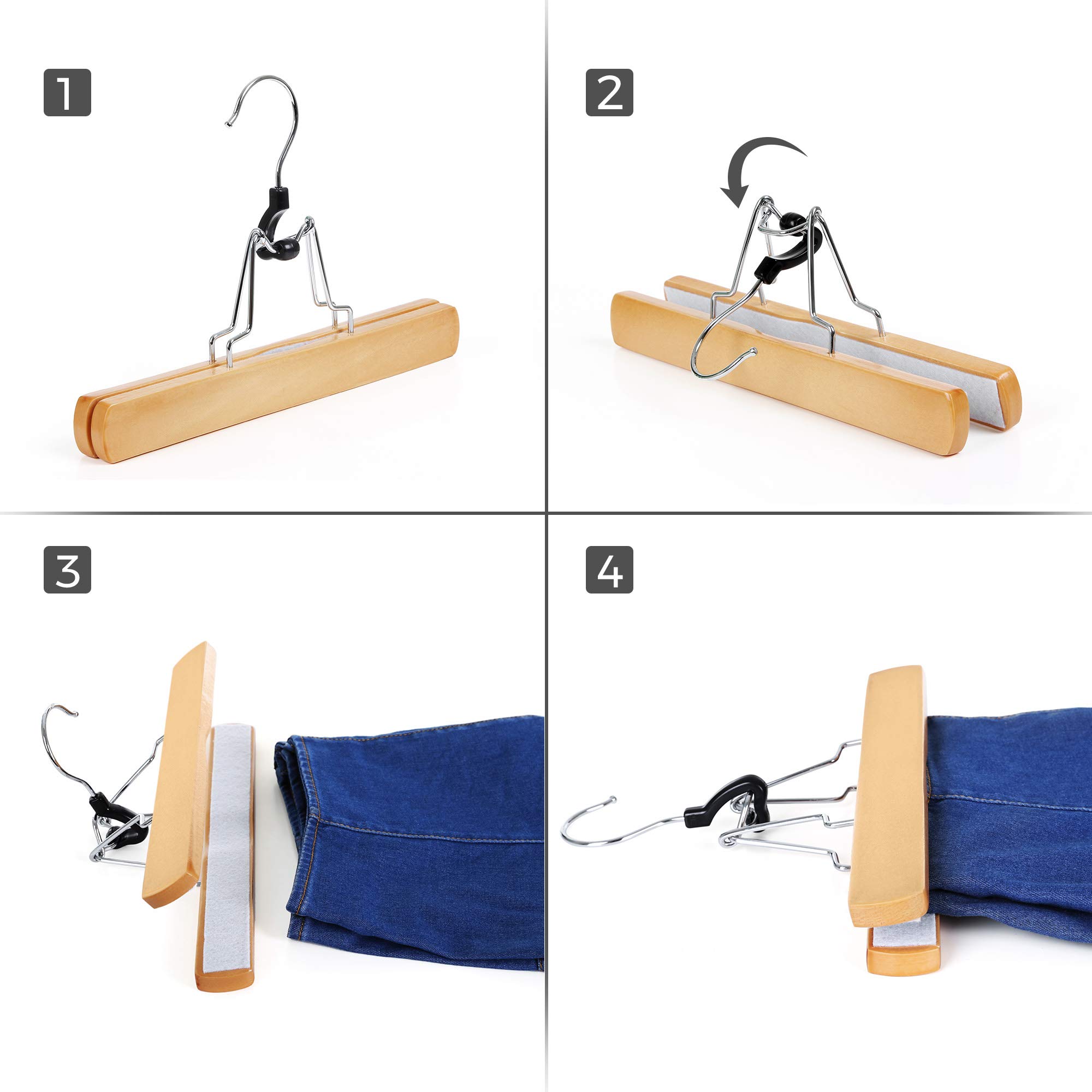 songmics-hosenspanner-crw007-12-12er-set-kleiderb-gel-holz-natur image 4
